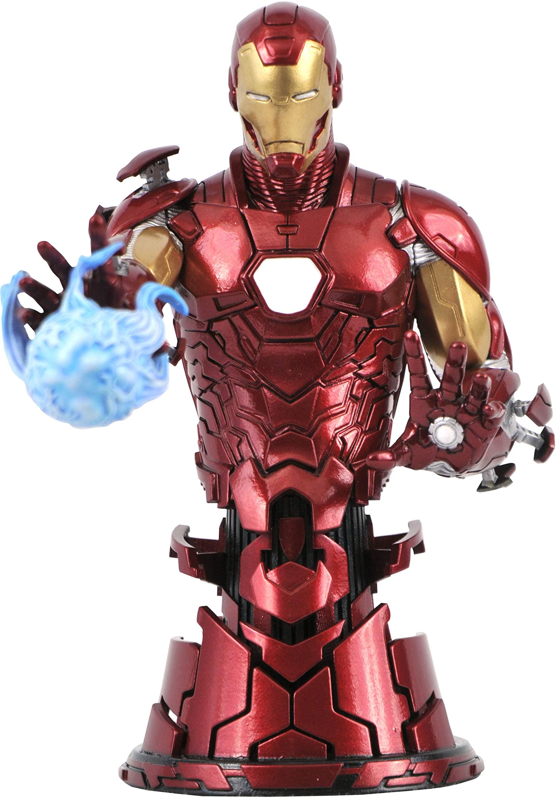 Diamond Select Toys Marvel: Iron Man Bust, 6 inches