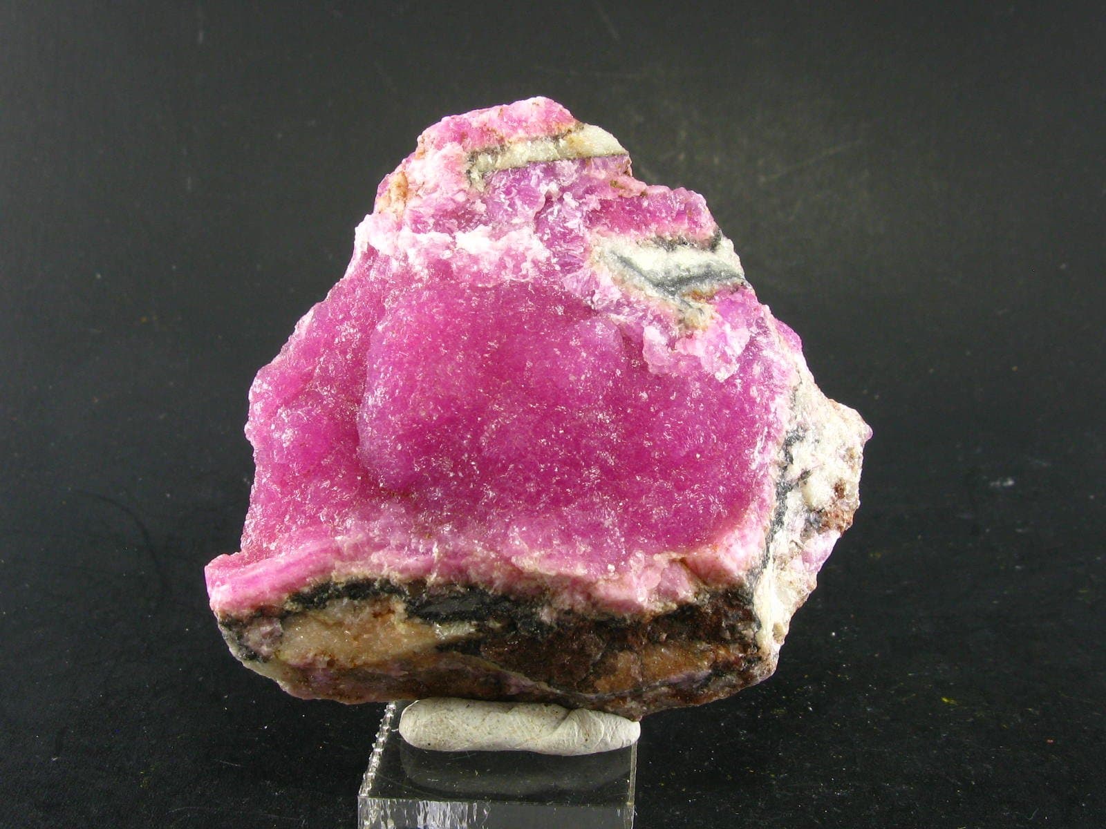 Cobaltocalcite Cobalto Calcite Cluster From Morocco - 2.7"