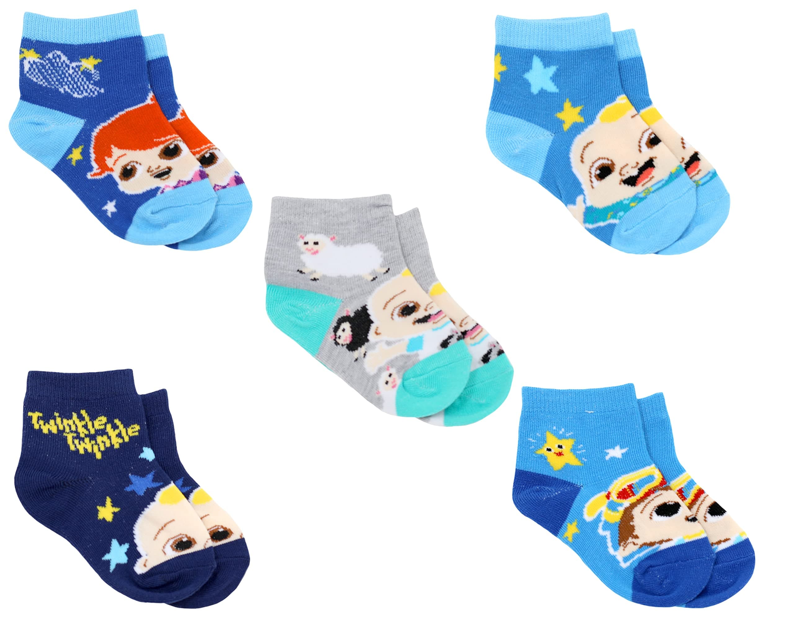 CoComelonboys Quarter Socks Quarter Sock