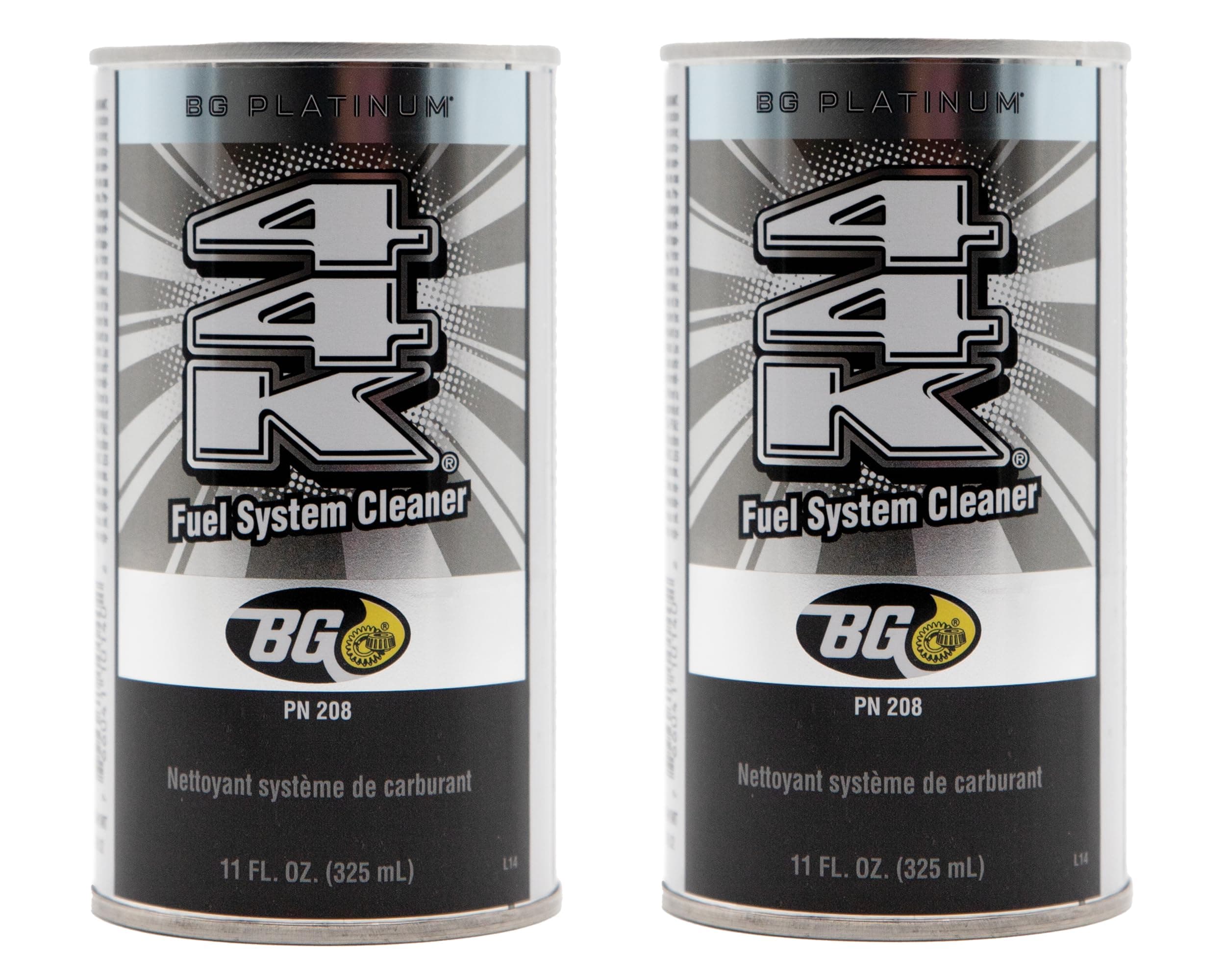 - 2 Pack Bg 44k Fuel System Cleaner Power Enhancer 11 Oz Cans
