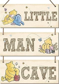 BirtDerr Winnie Nursery Decor, the Pooh Sign, Winnie Baby Nursery Decor, Winnie Baby Stuff, Winnie Baby Room Decrations, Winnie Room Decor