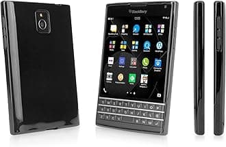 Case Compatible with BlackBerry Passport - Tuxedo SuitUp Case, Glossy Black TPU Gel Skin Case