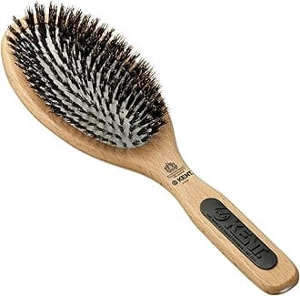 Brushes Perfect For…Range PF07 Oval Paddle with Pure Bristle Hair Brush