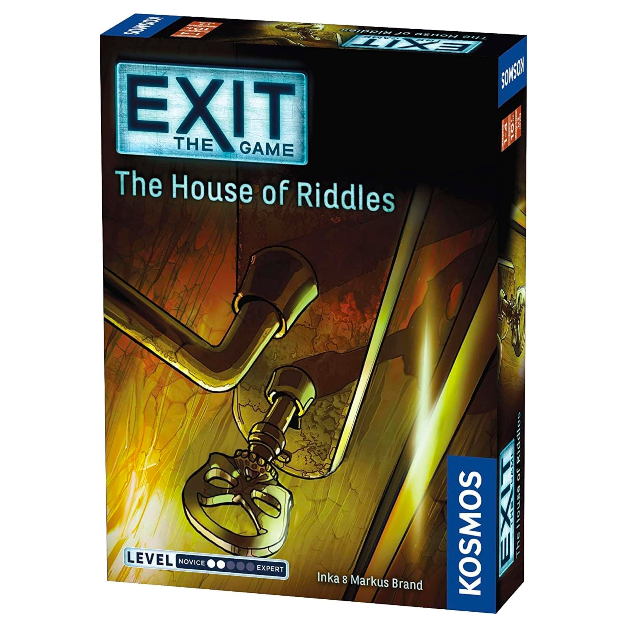 EXIT: The House of Riddles | Escape Room Game | 2/5 Difficulty | Strategy Puzzle Board Game | 1-4 Players | Ages 10+ | Fun for Adults & Kids