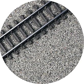 OO/HO Gauge Model Railway Track Ballast - Standard Grey | 1kg | Model Railway Scenery Material