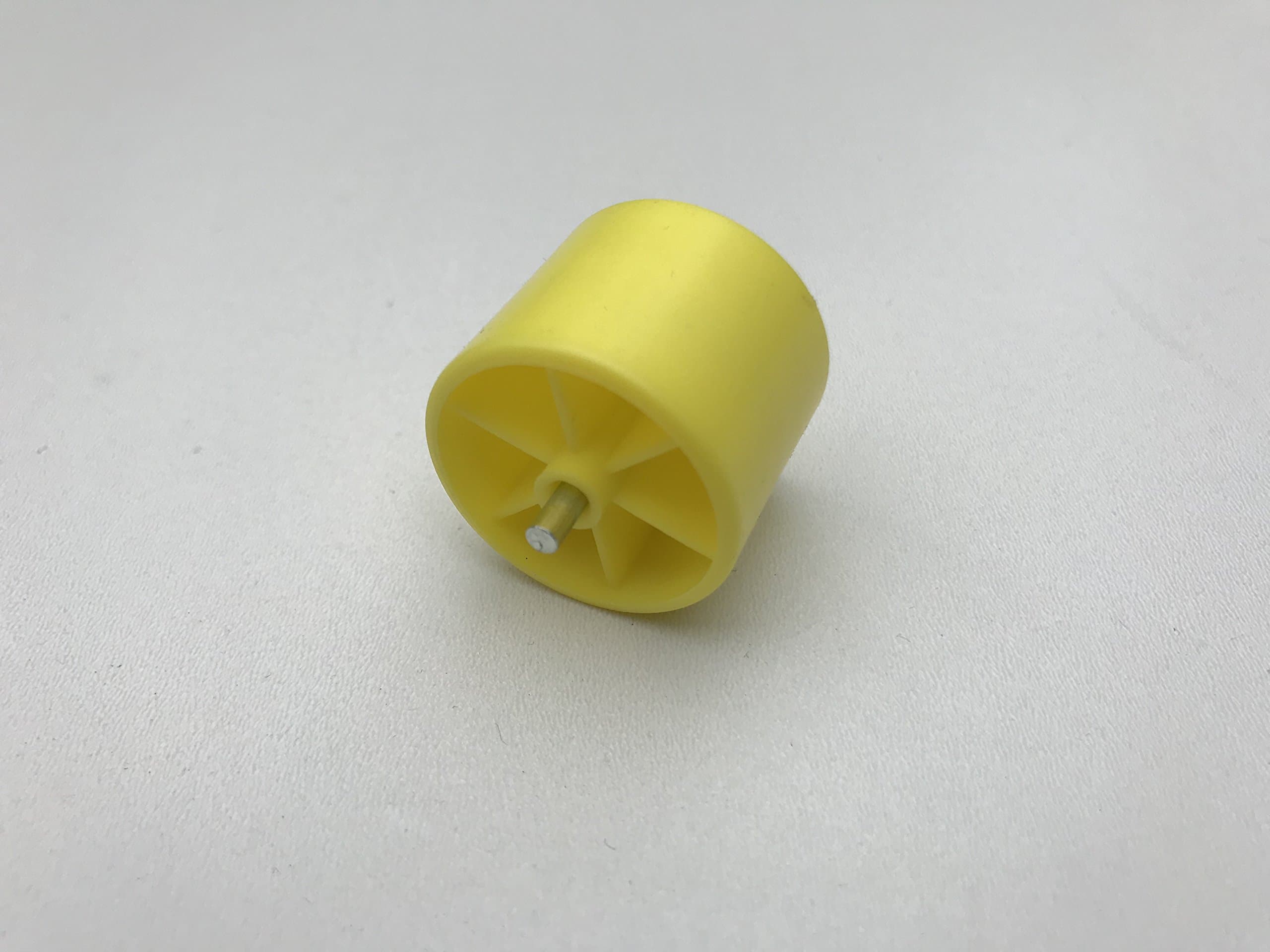 Skate Wheel Plastic Dia 28 mm for Roller Track Flow Rail Conveyor (Pack of 10)