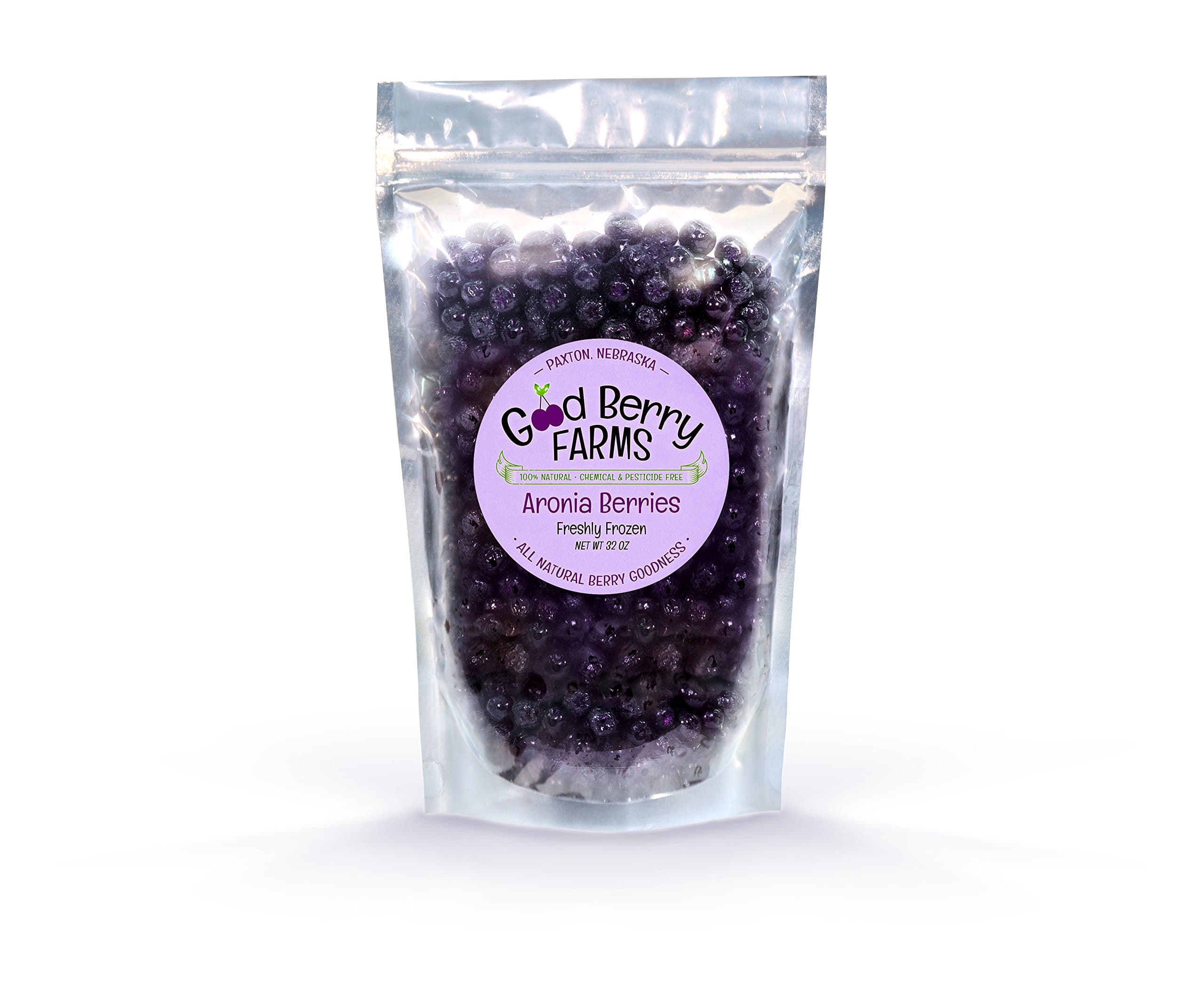 Frozen Aronia Berries - 2 lb
