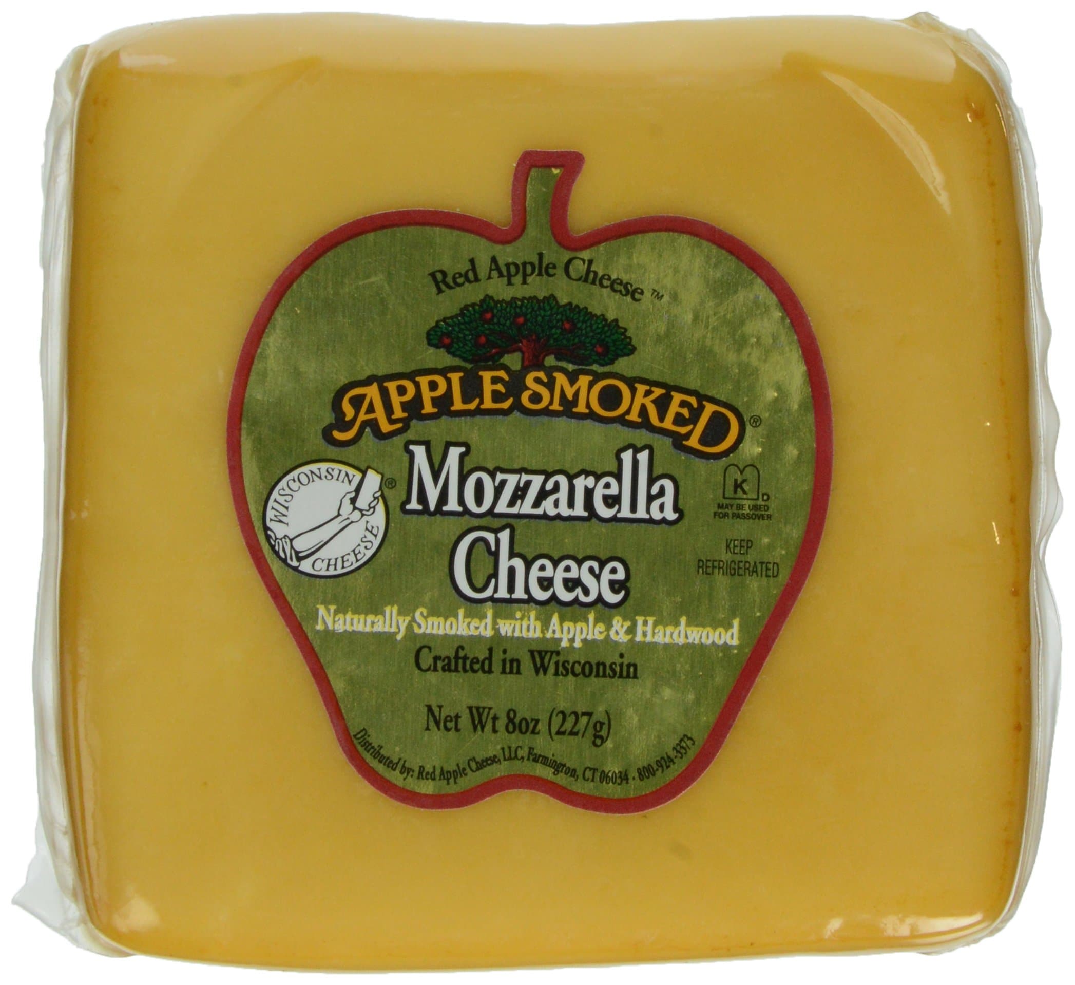 Red Apple Smoked Cheese Smoked Mozzarella, 8 oz