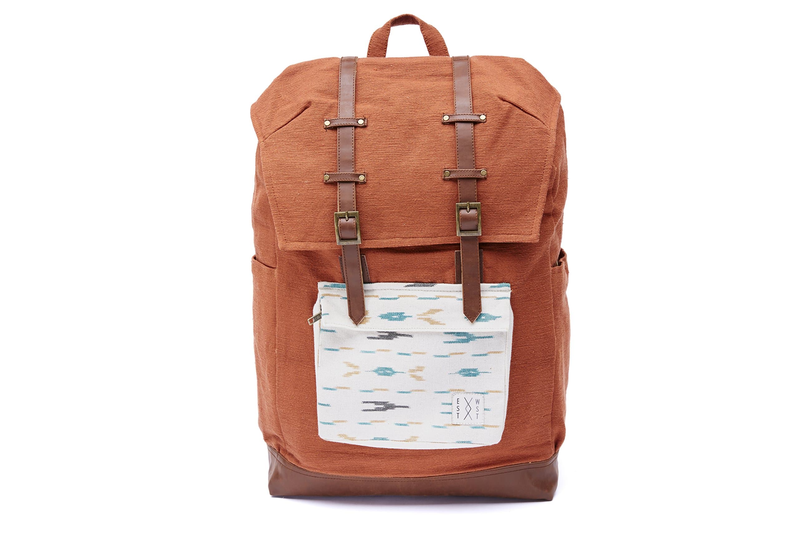 Kathmandu Valley Rucksack (Rust Ikat)
