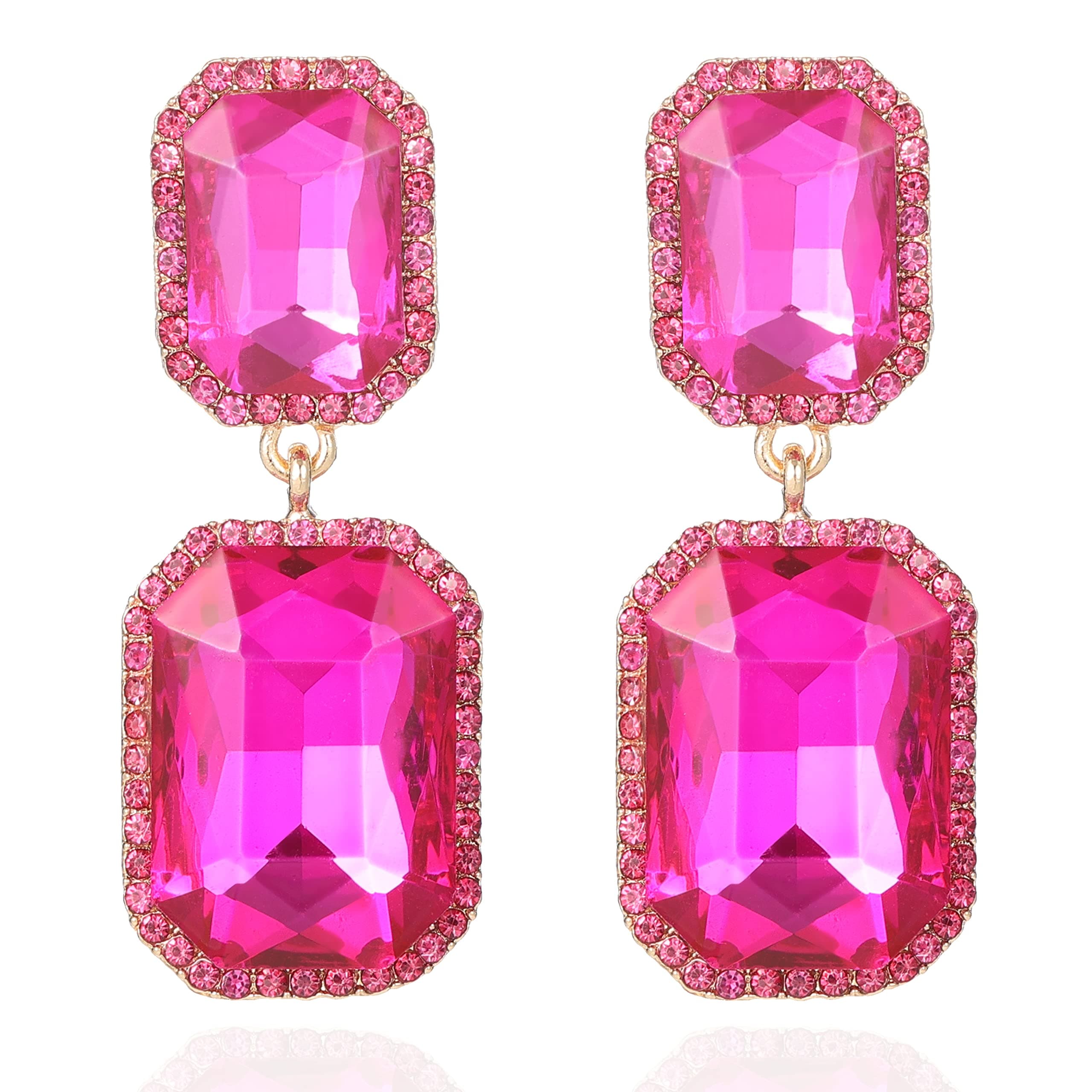 Rhinestone Statement Earrings