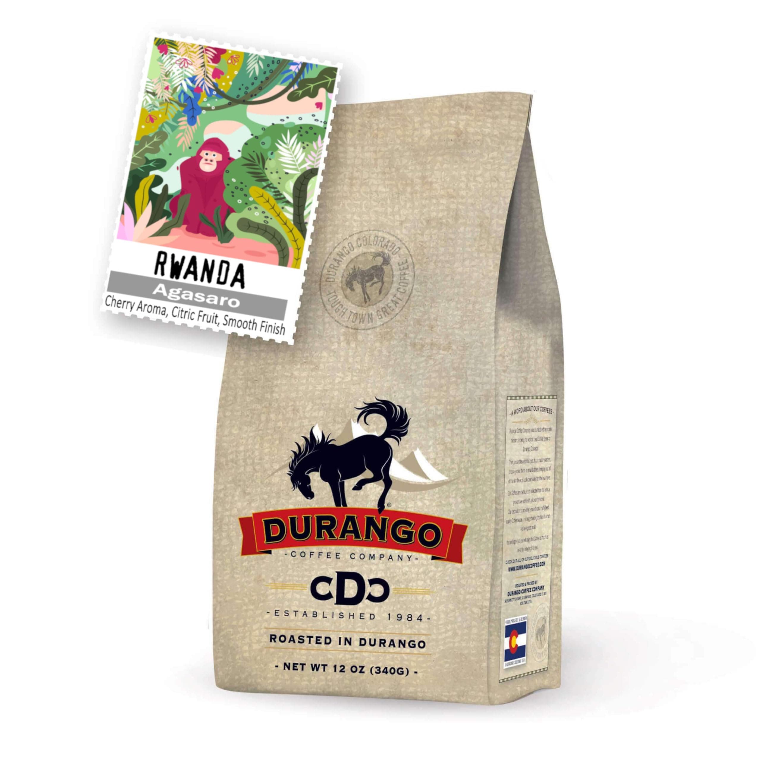 Rwanda Agasaro (Coffee Beans, 12oz)