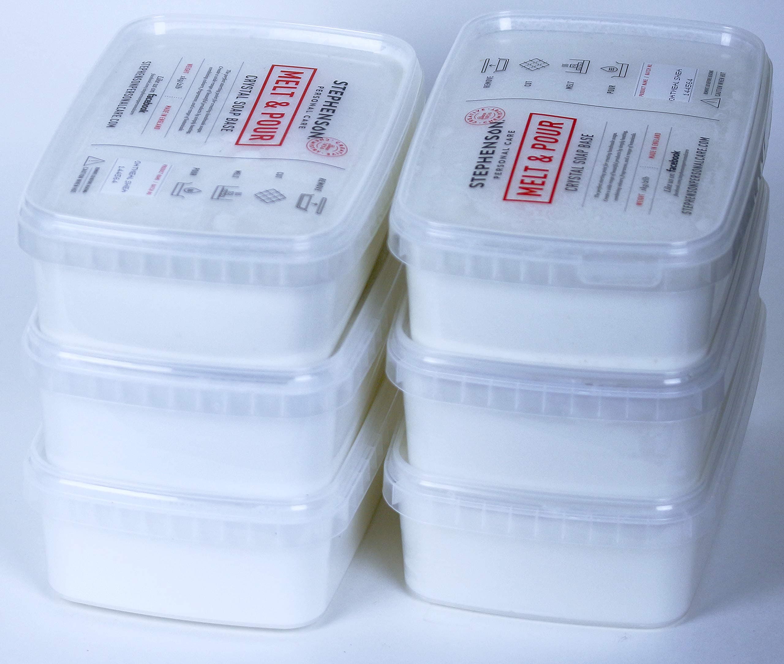 Stephenson Soap Base, White