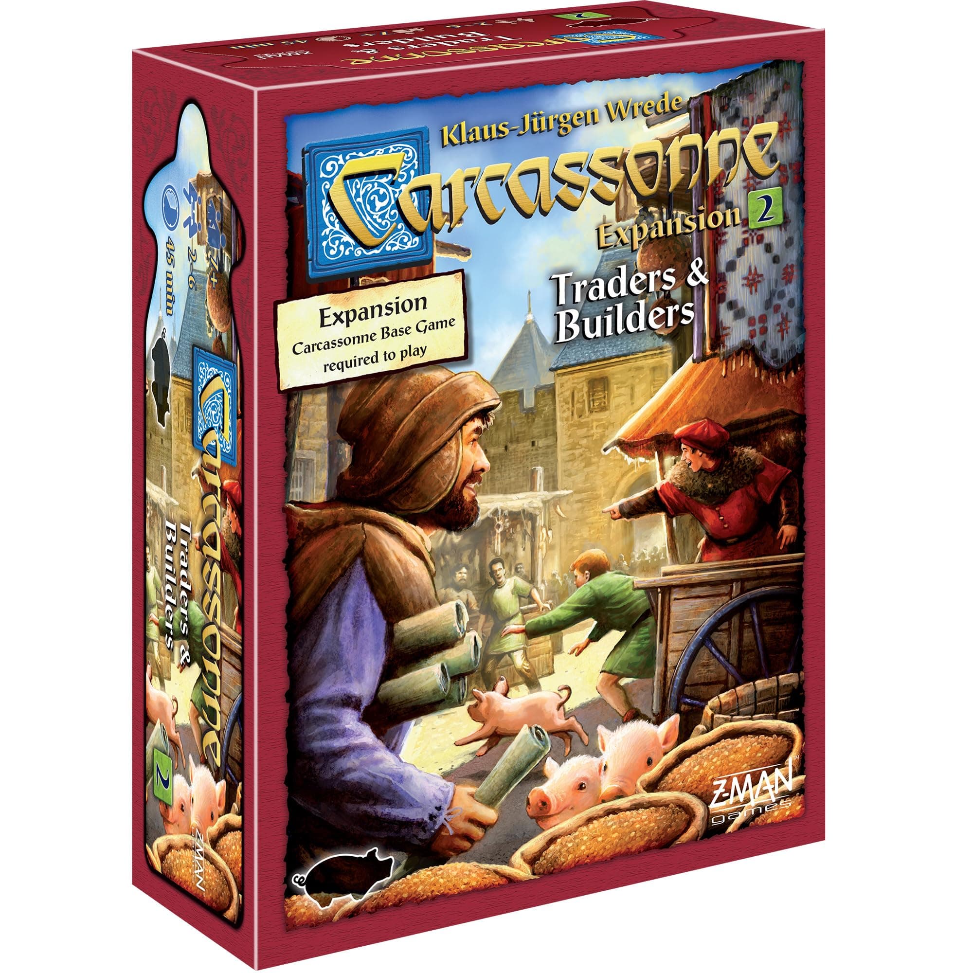 Carcassonne Expansion 2 Traders And Builders Game