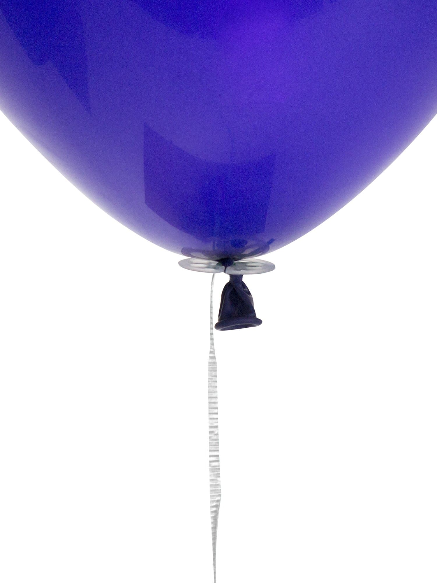 Premium Accessories Balloon Ties, 50-Count, White