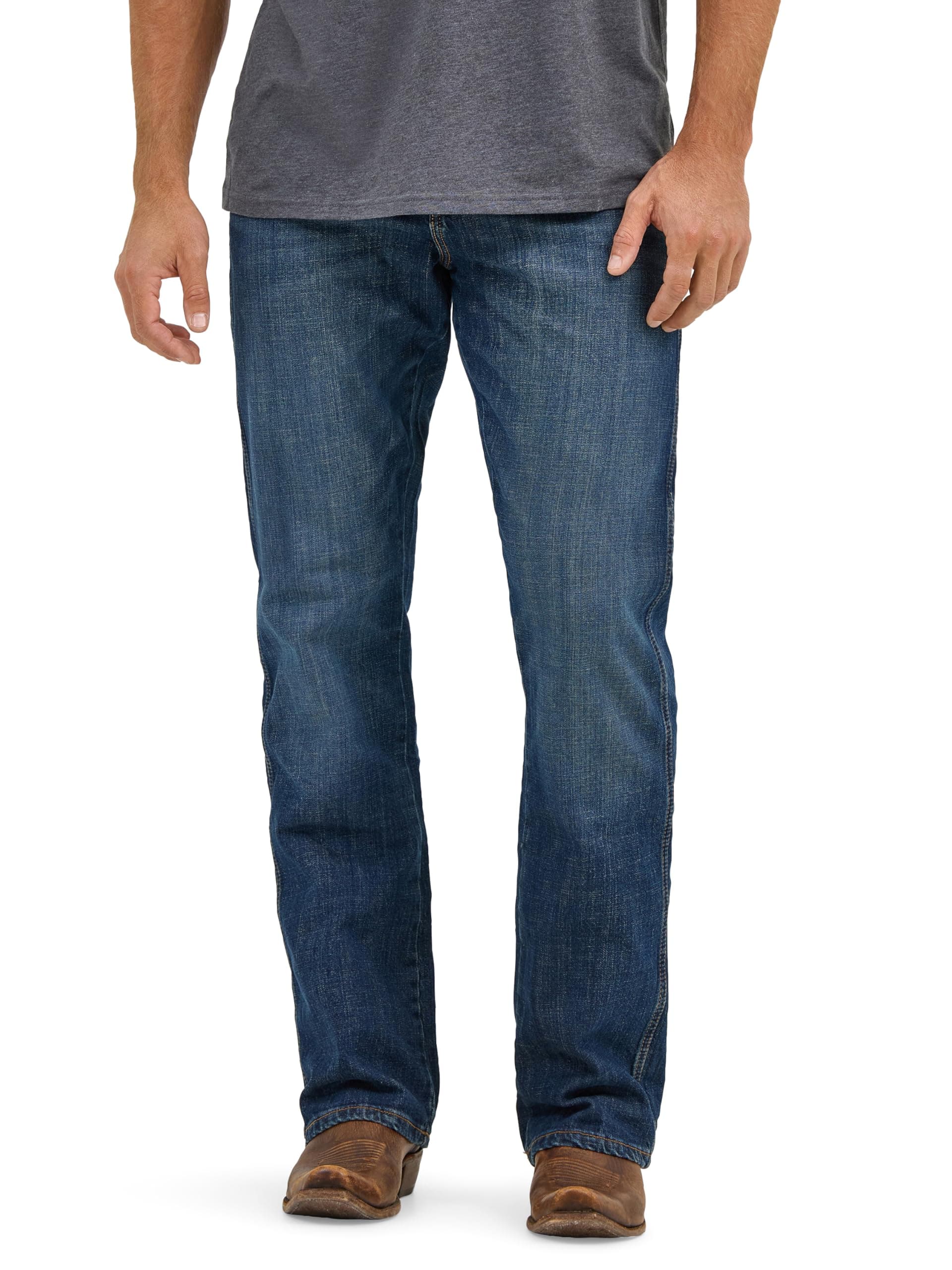 Men's Retro Relaxed Fit Bootcut Jeans