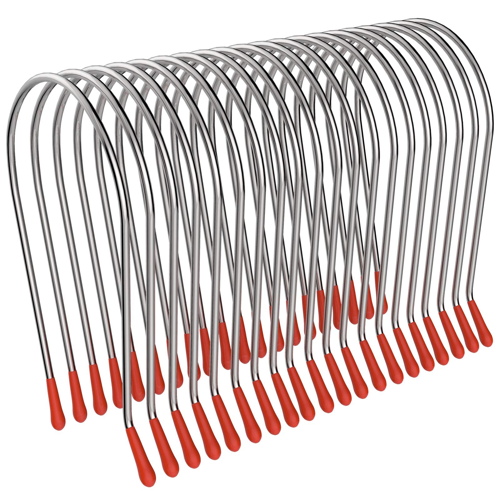 Jakeei (2",20PCS) - Hot Curler Clips Replacement Hot Roller Clips Rollers Securing Pins Fits 5.1cm Hot Rollers Curlers (2",20PCS)