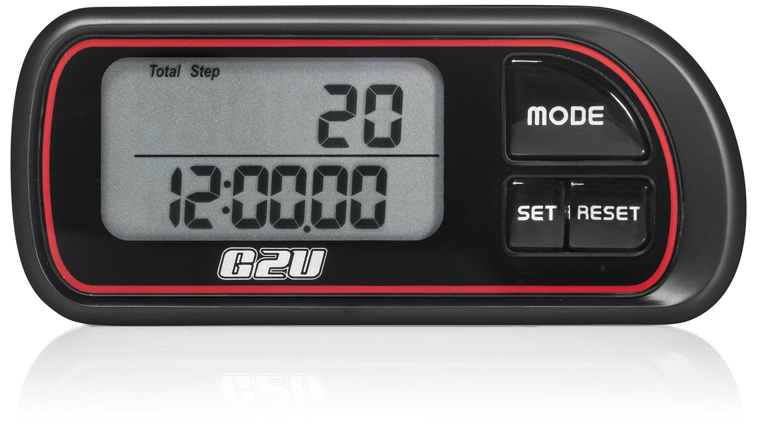 Pedometer Advanced 3D Technology - Activity & Fitness Tracker for Walking - Hiking - Power Training - Aerobic Exercise - Monitoring Goals - No Risk