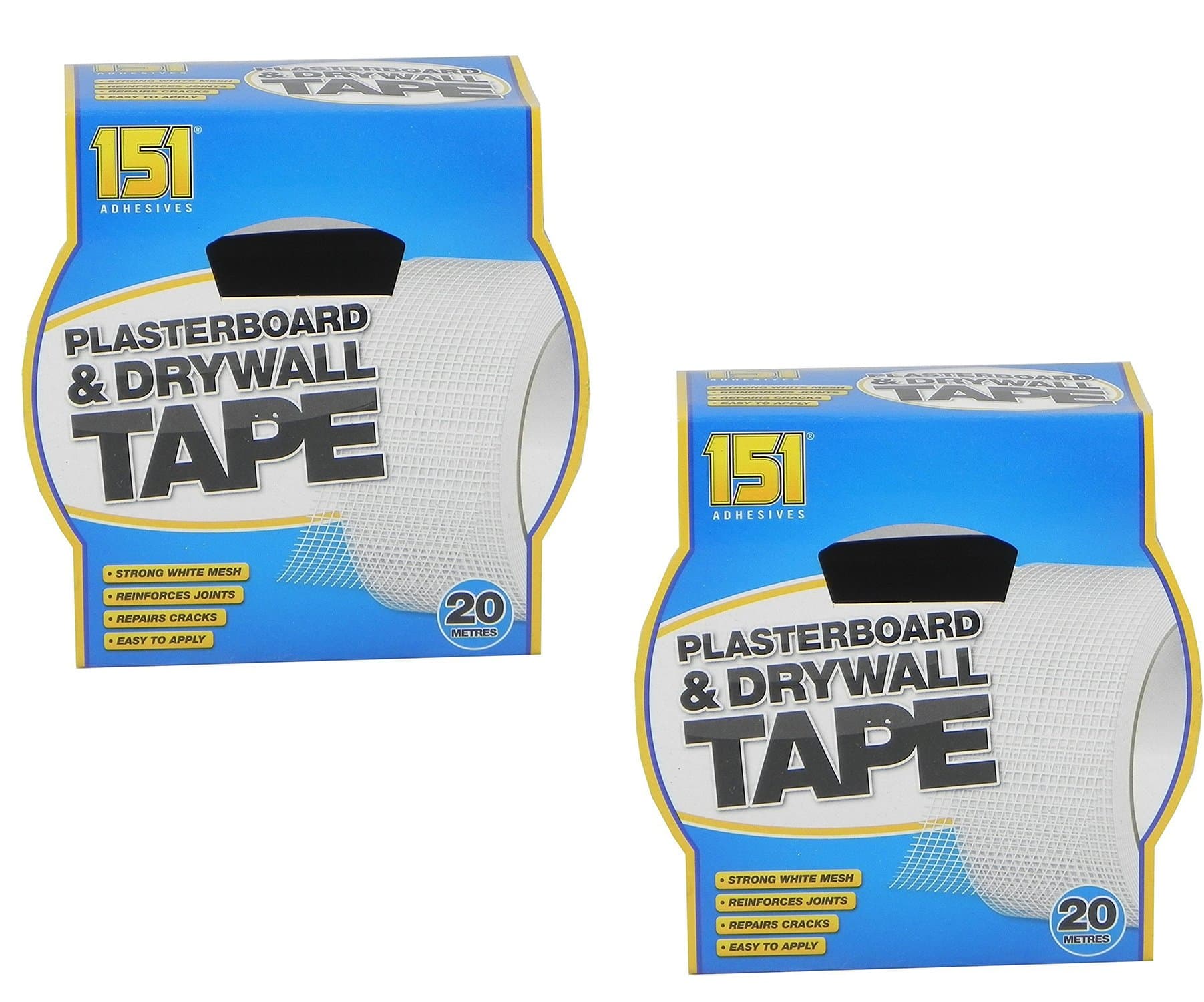 2X 151 Plasterboard and Drywall Tape 20m