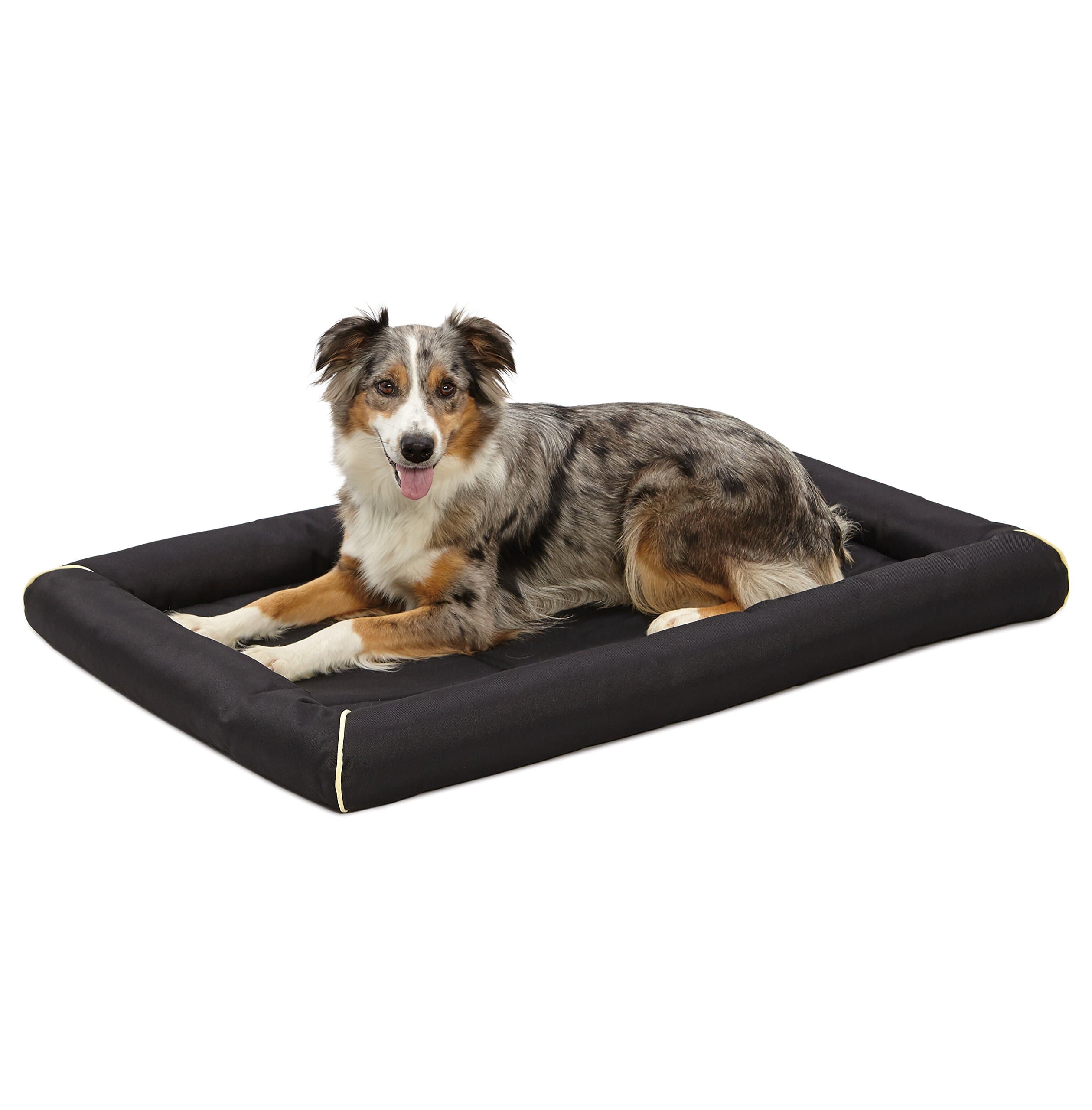MidWest 42" Quiet Time Maxx Dog Bed, Black