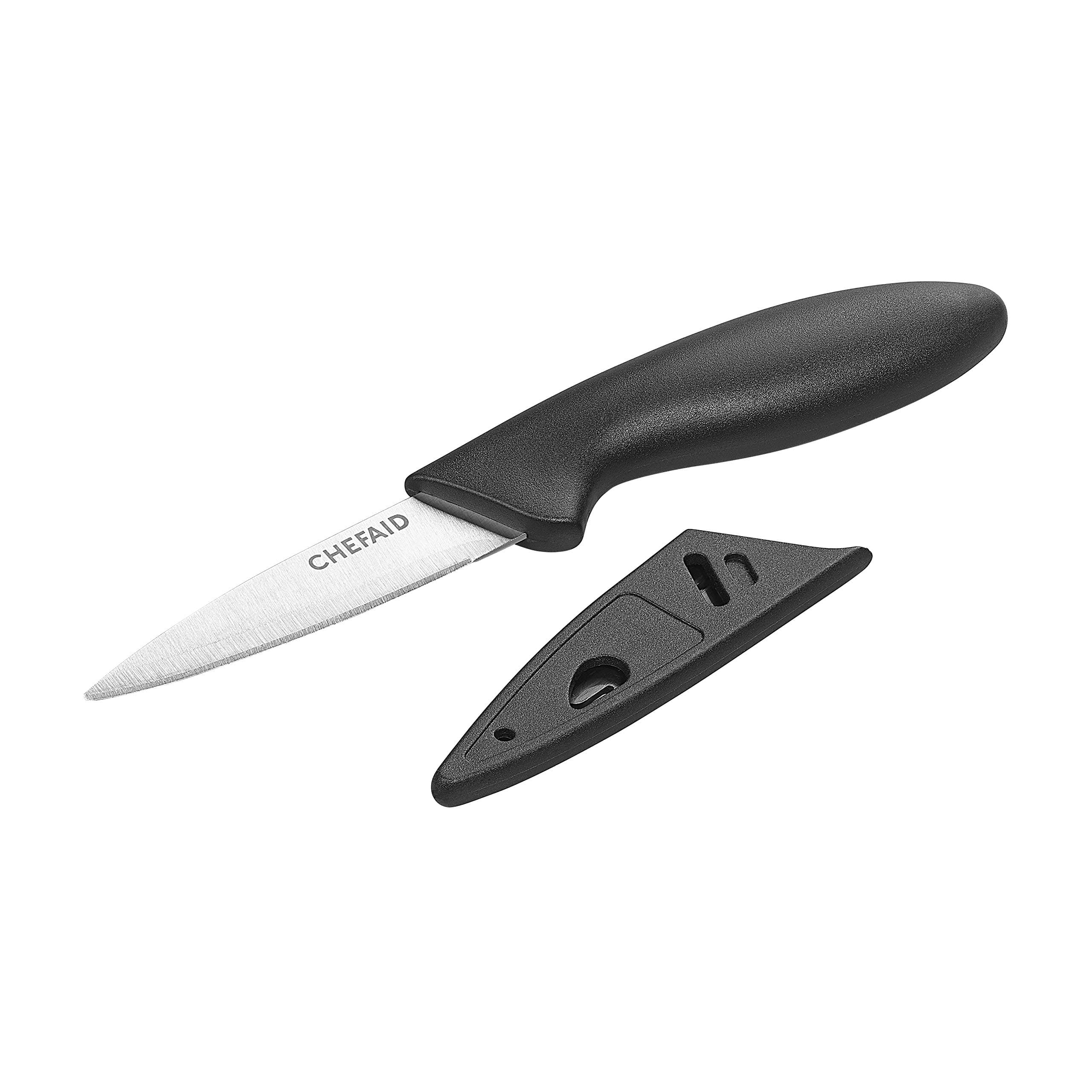 Utility Knife With Cover, Black