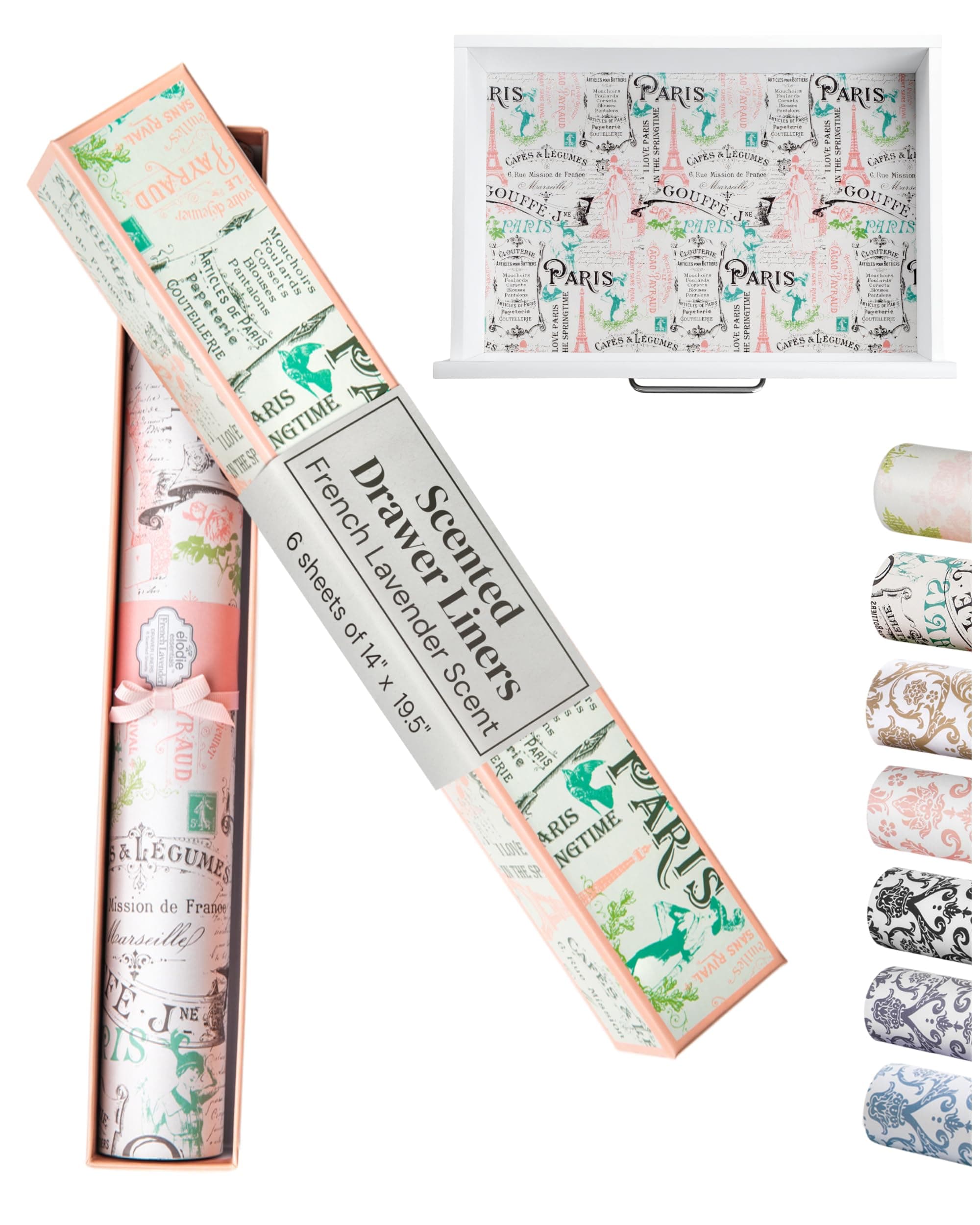 Scented Drawer Liners French Lavender