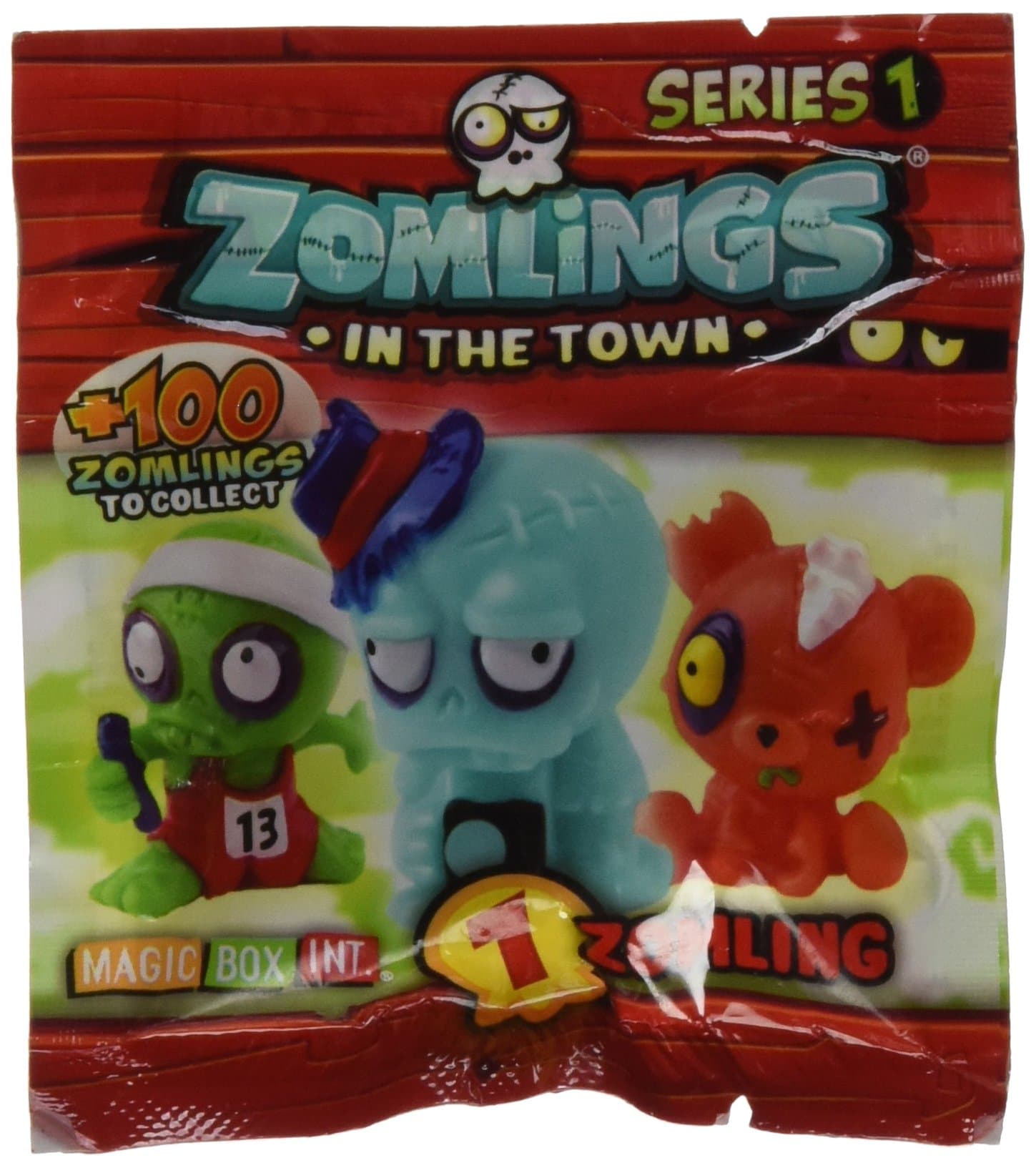 1 X Zomling Series 1 Single Figure Pack