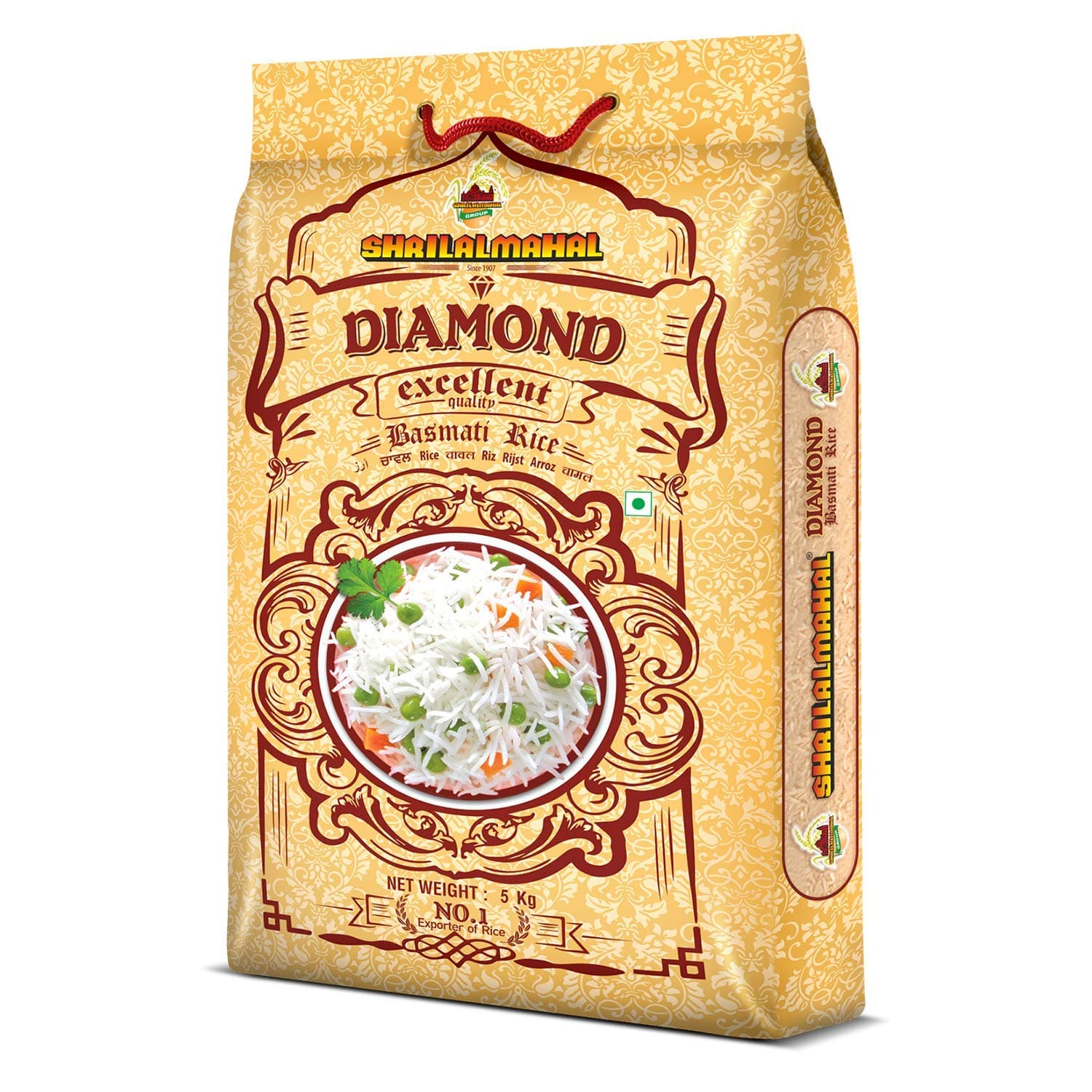 SHRILALMAHAL Diamond Basmati Rice 5 Kg