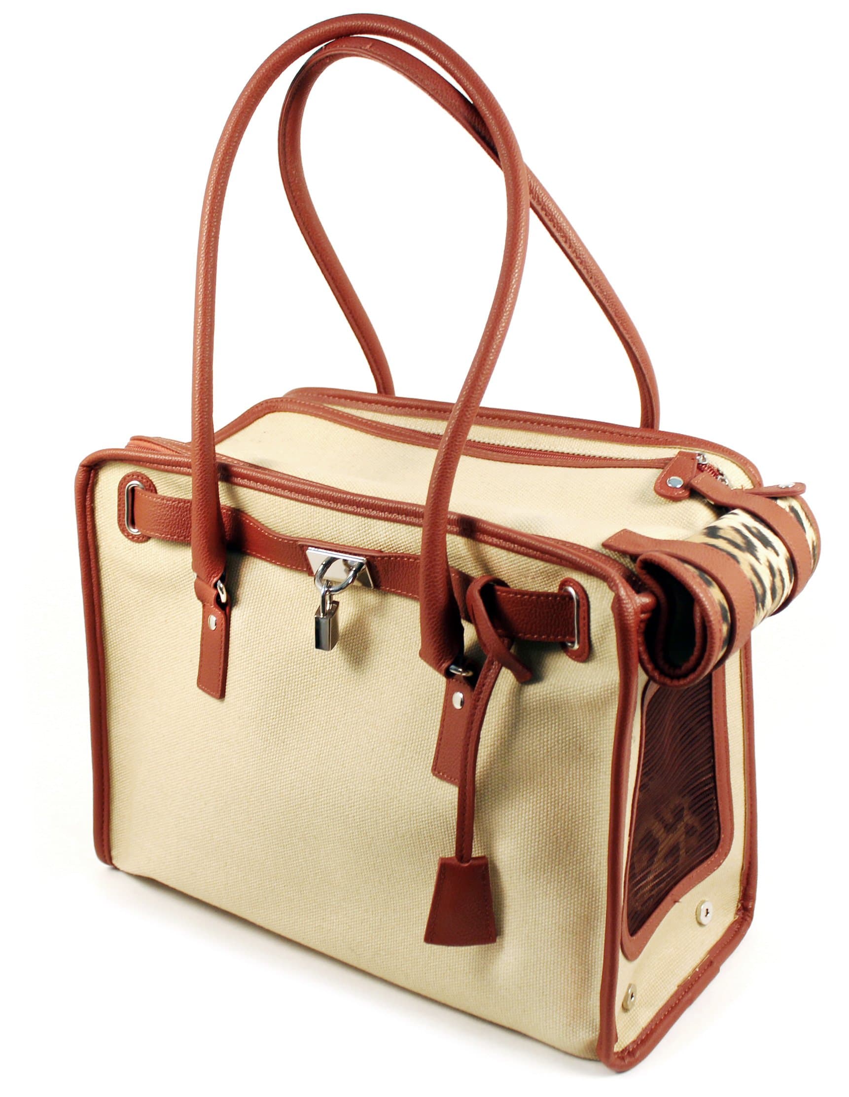 Canvas Country Pet Carrier - Natural