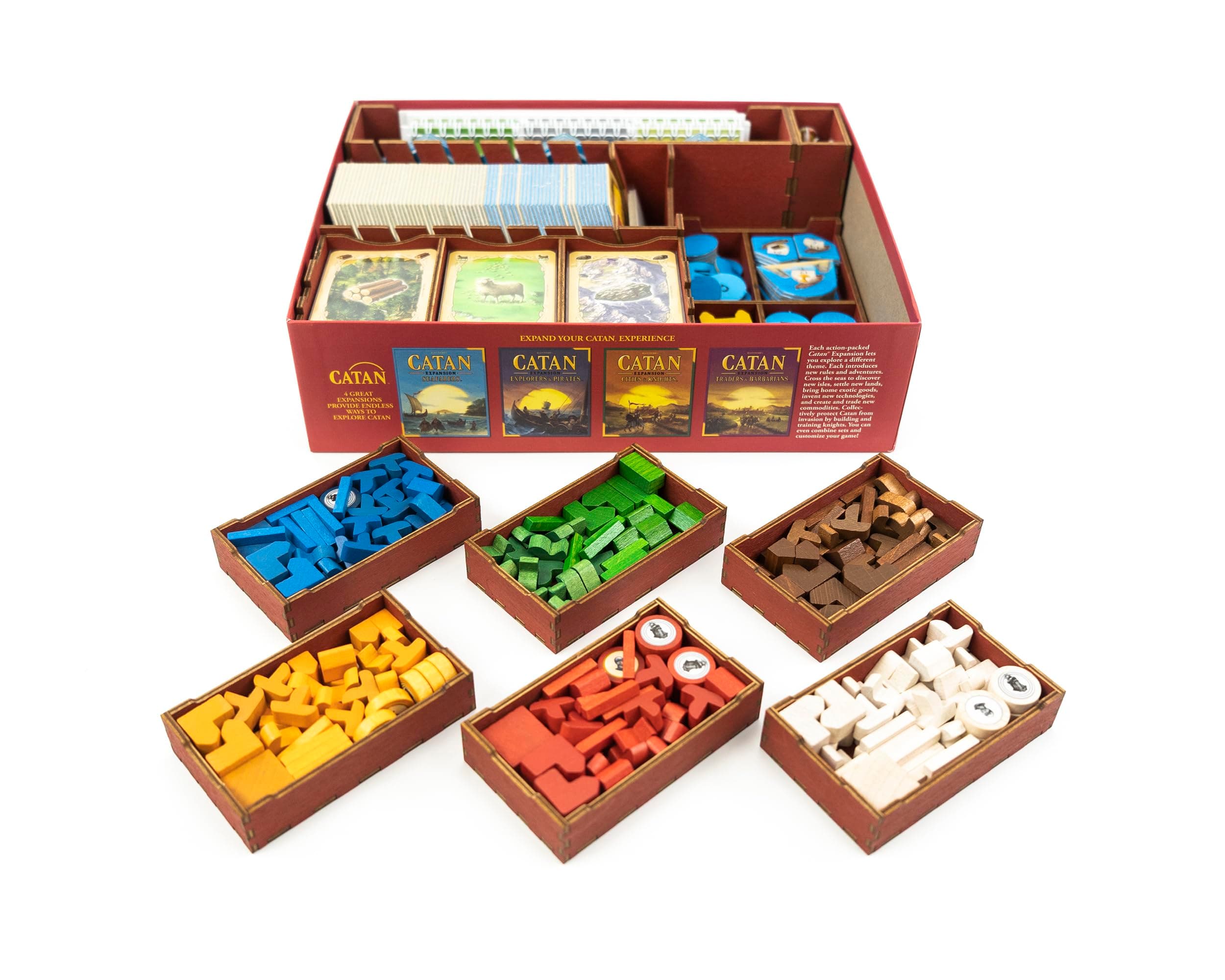 Organizer for Catan 5th Edition. Settlers Organizer