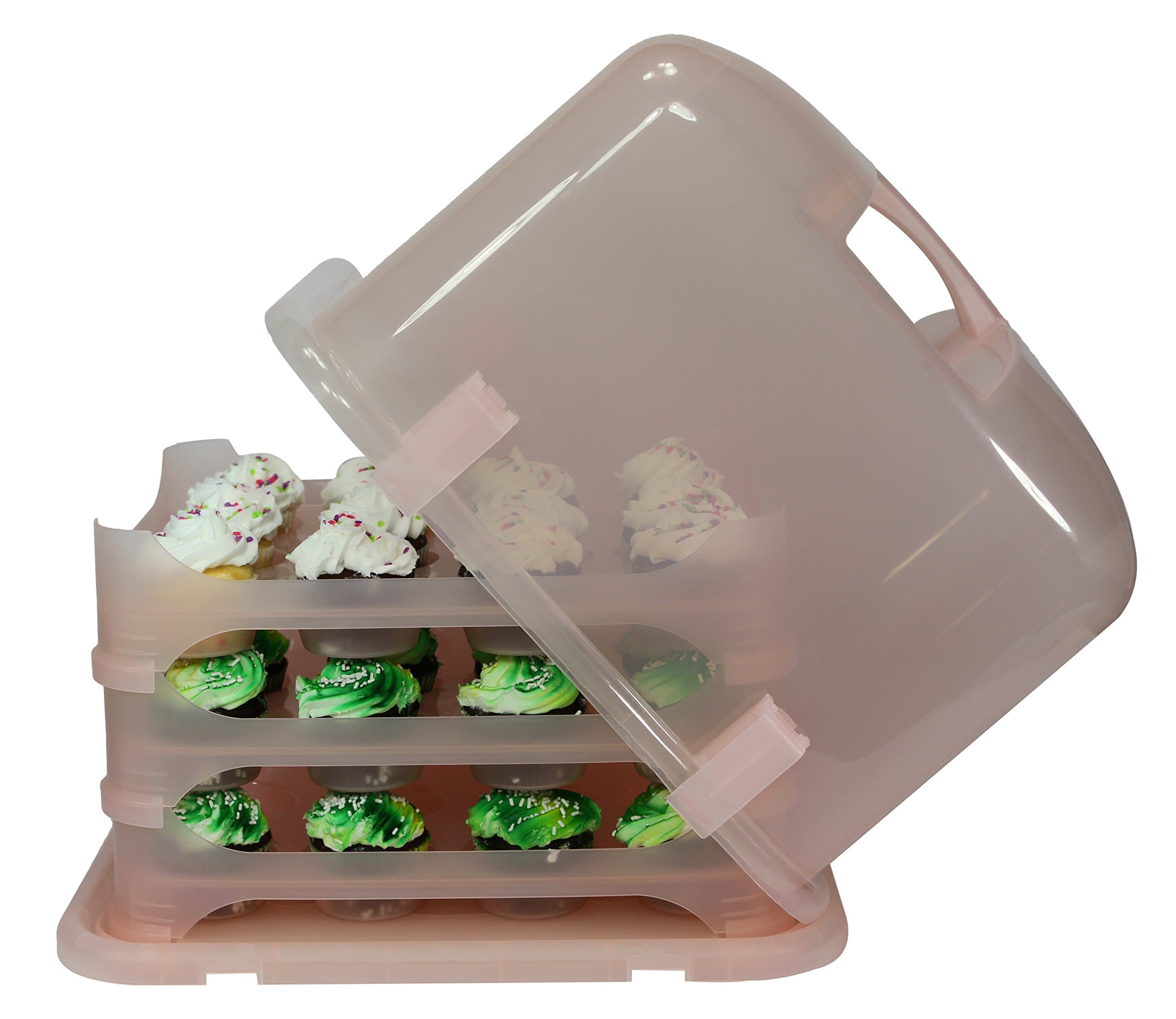 Cupcake Carrier- Pink, , Petal Pink