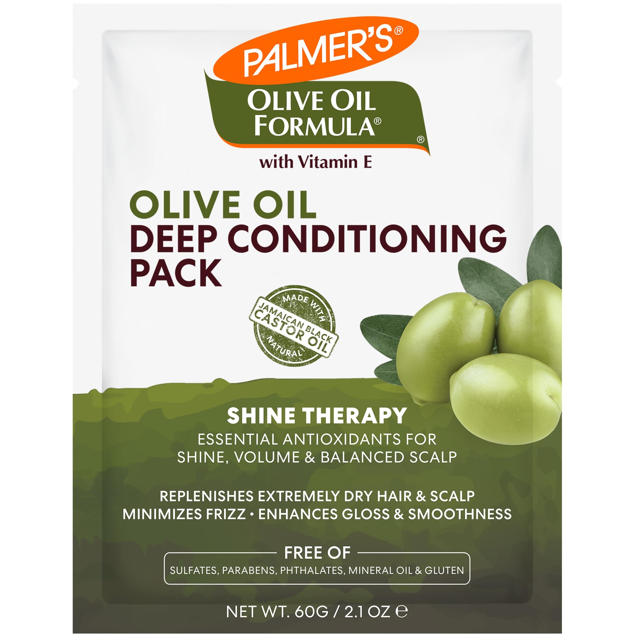 Olive Oil Formula Deep Conditioner Packet, 2.1 Ounces