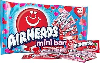 Mini Bars, Valentine's Day Candy Variety Bag, Individually Wrapped Bulk Candy for Adults & Kids, Party, Non-Melting, 12 oz Bag