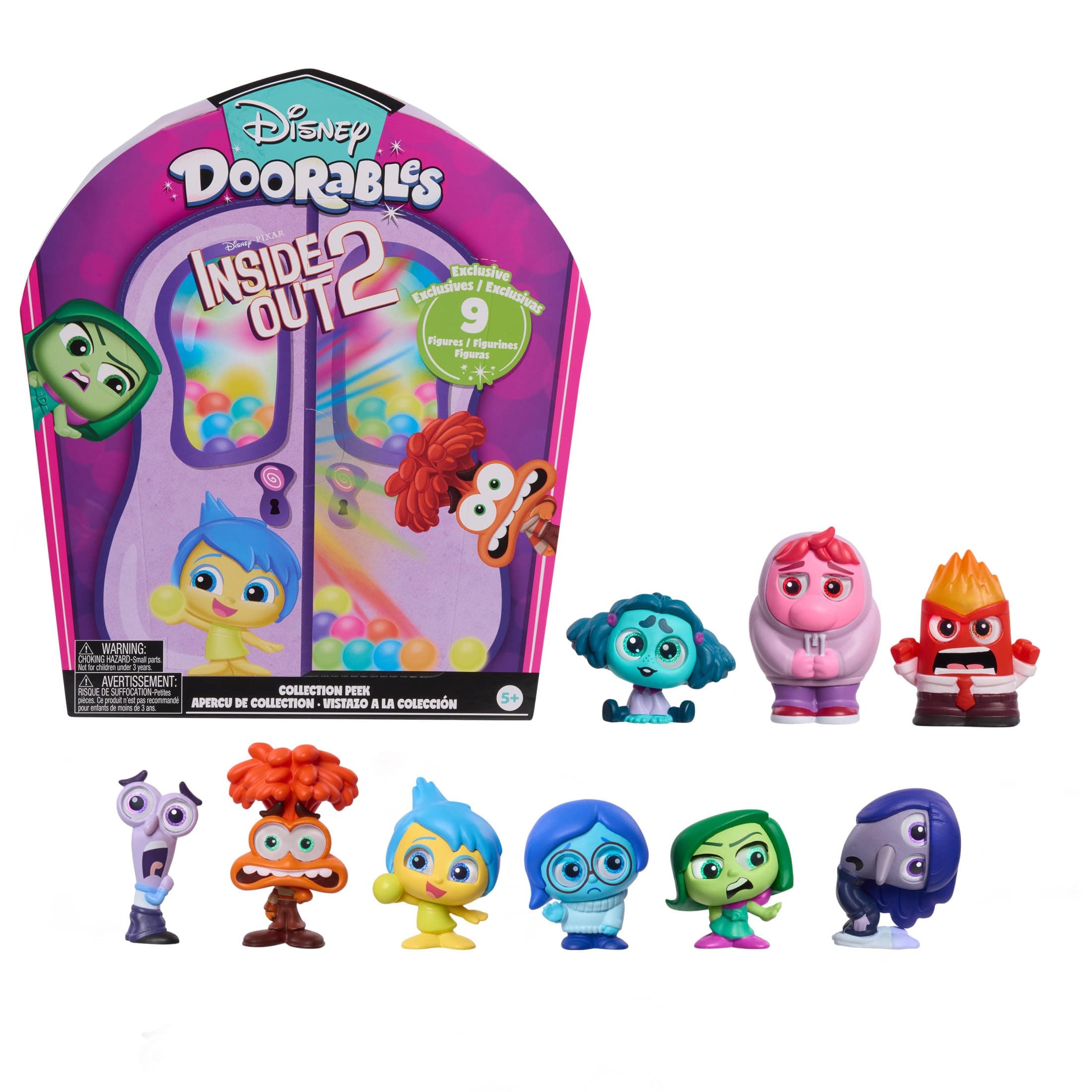 Just Play Doorables Inside Out 2 Collection Peek
