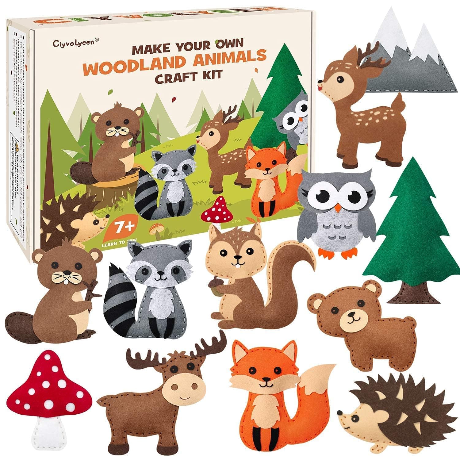 Woodland Animals Craft Kit