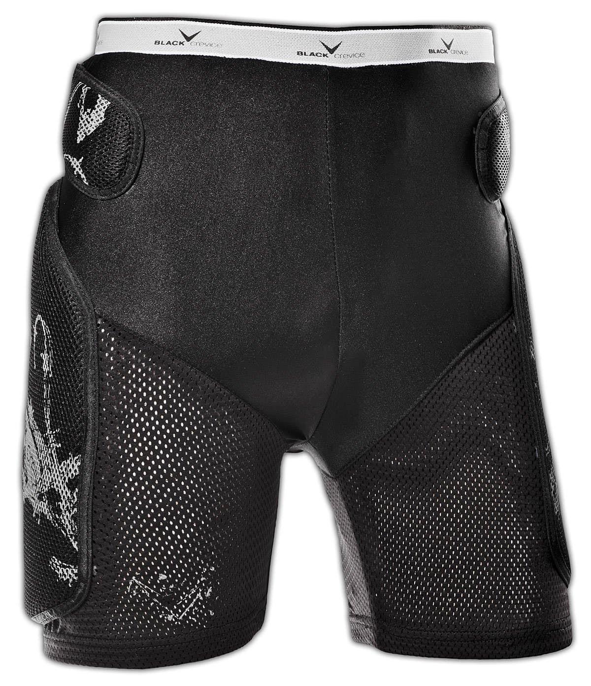 Black Crevice Adult Protector Shorts