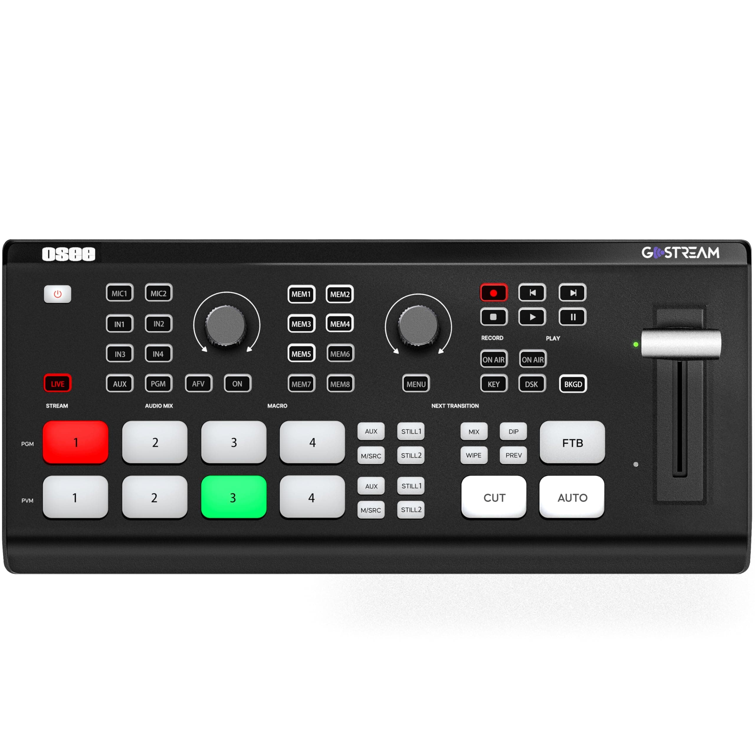 osee GoStream Deck HDMI Pro Live Streaming Multi Camera Video Mixer Switcher with NDI Updatable