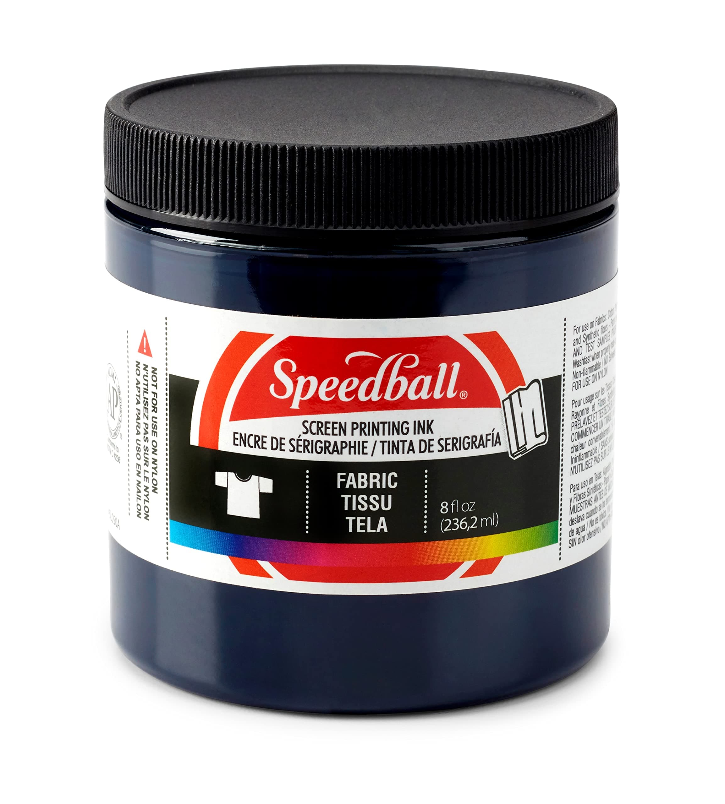 Speedball SCREEN INK FABRC 8OZ BLUE DENM