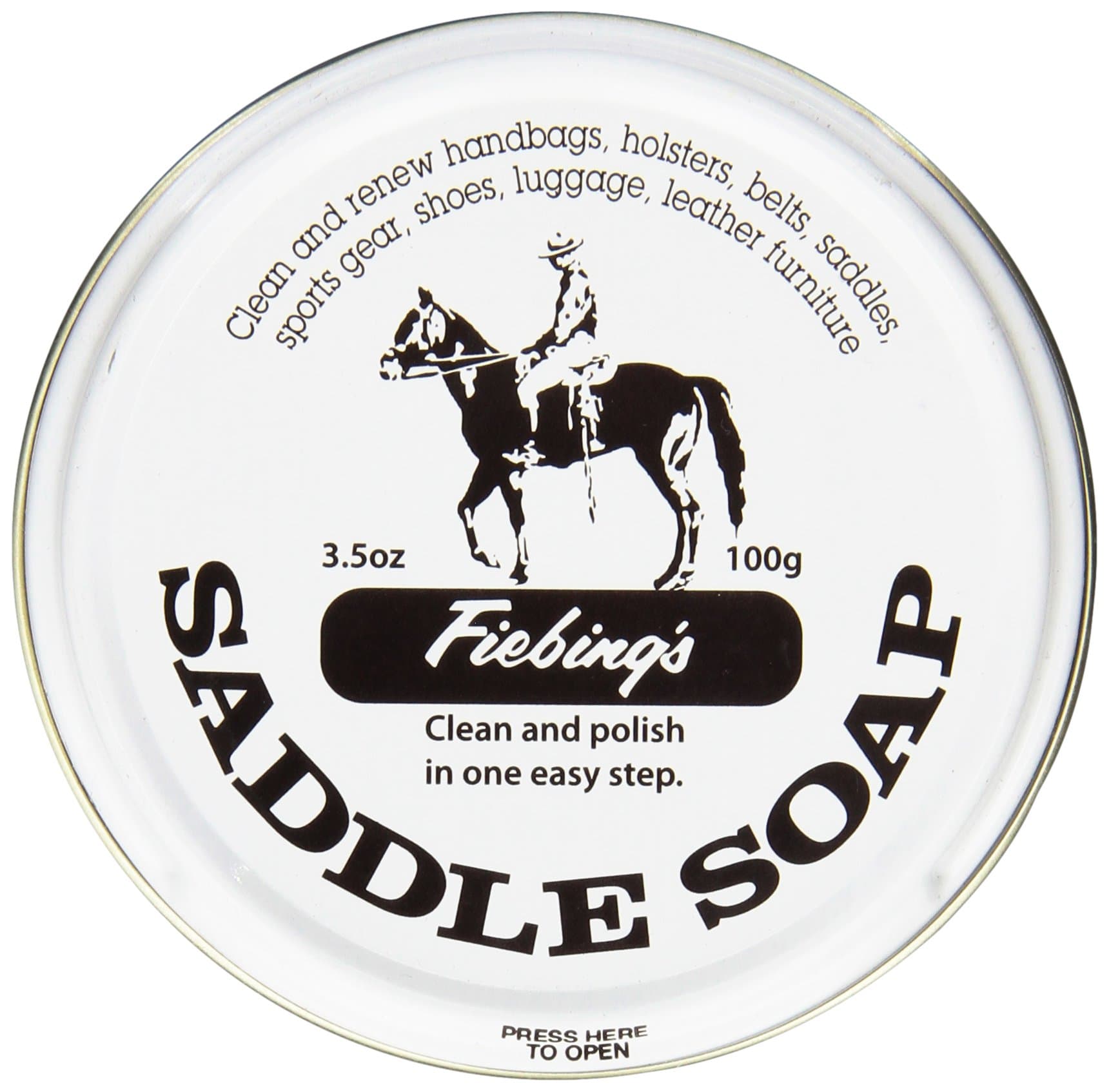 (100ml, White) - Fiebing's Saddle Soap