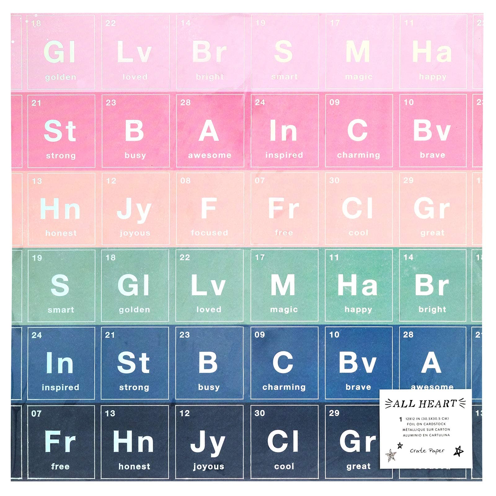 Crate Paper Element Paper, Multi