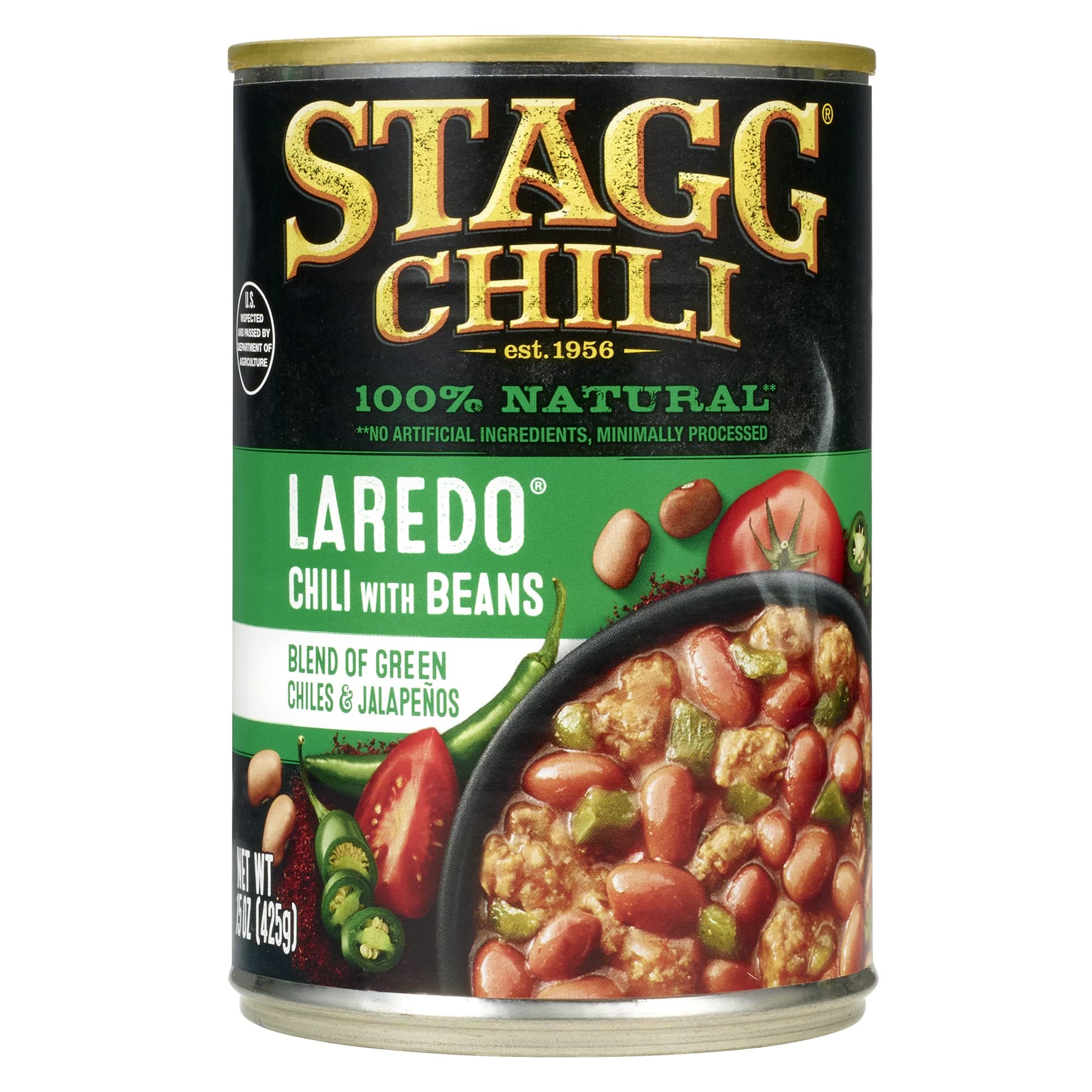 Laredo Chili With Beans, 15 Oz