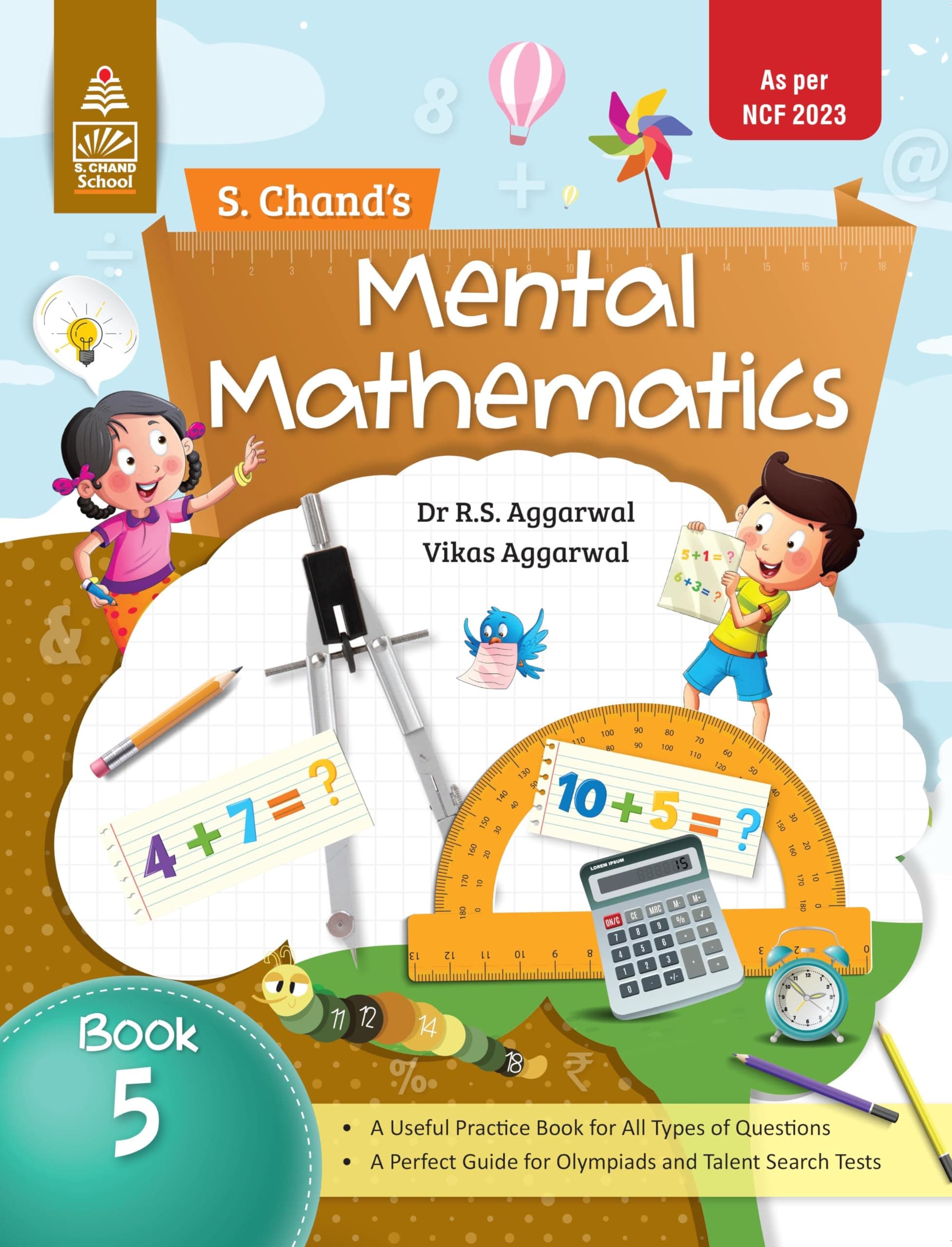 S Chand Mental Mathematics Class 5 - by Dr R.S. Aggarwal, Vikas Aggarwal (2025-26 Examination)