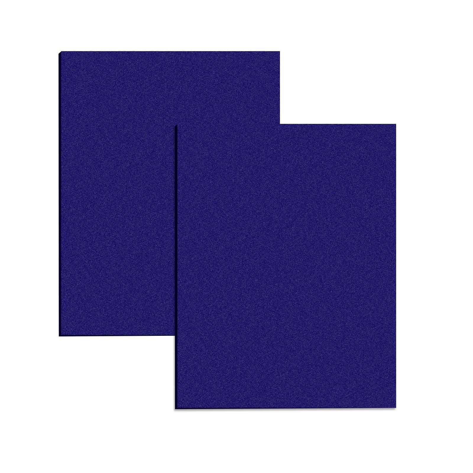 ABS Plastic Sheet 12“ x 16“x 1/8 inch Thick,Blue ABS Sheet,kydex Sheet moldable Plastic,for Handmade DIY, Home Decoration, Project Enclosures, etc(2pack,Blue Matte & Textured Finish abs Sheet)