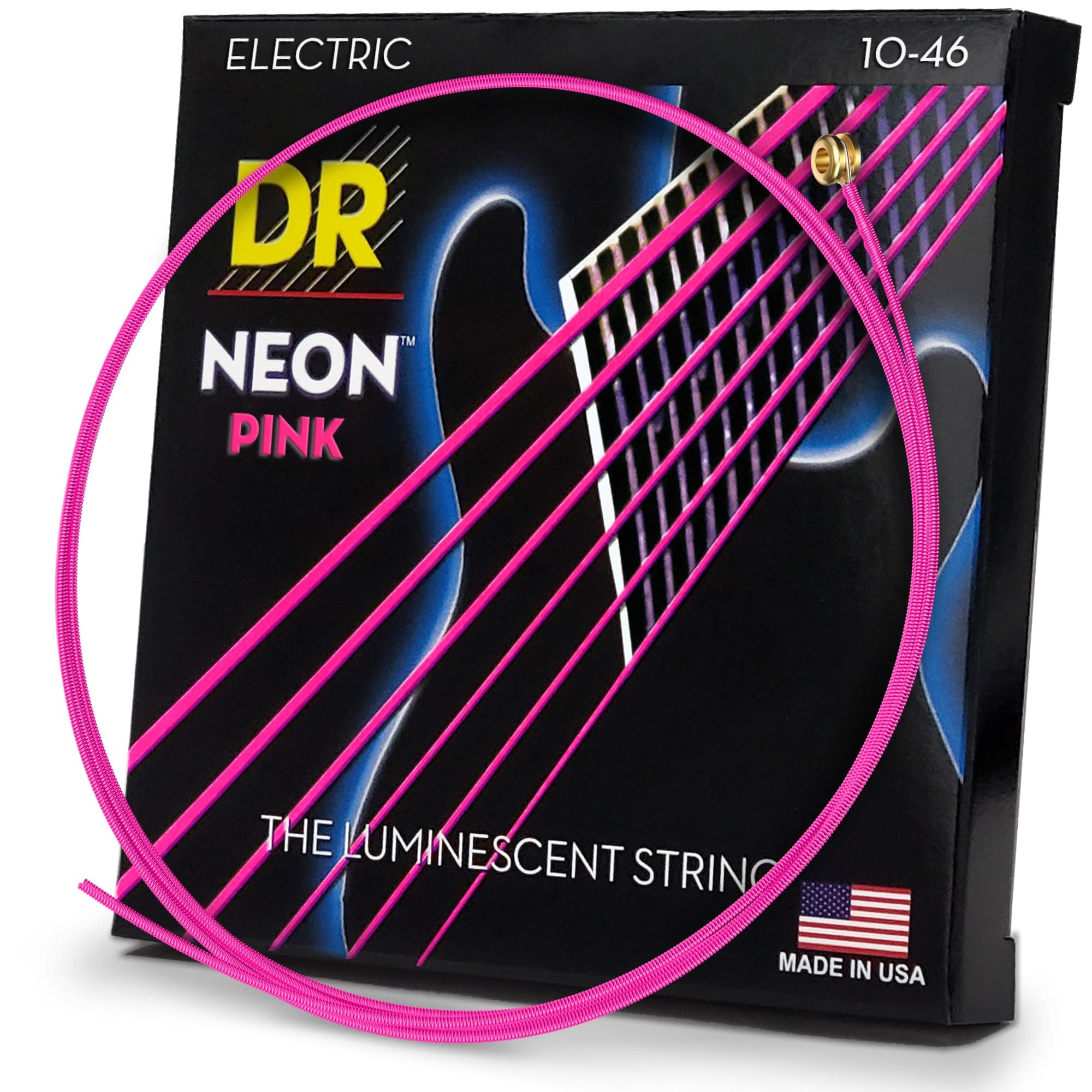 DR Strings HI-DEF NEON Electric Guitar Strings (NPE-10)