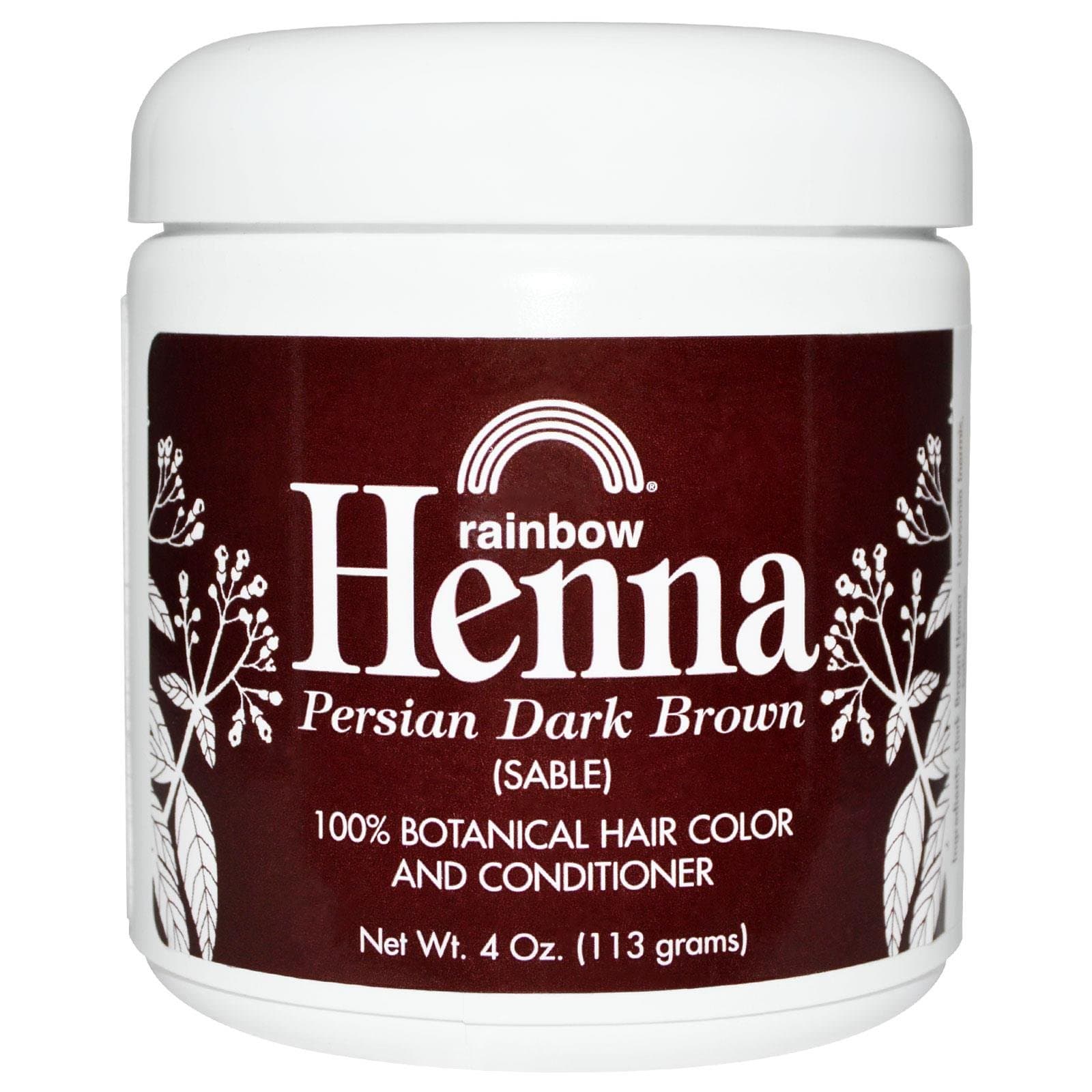 Dark Brown Henna - 4 oz.