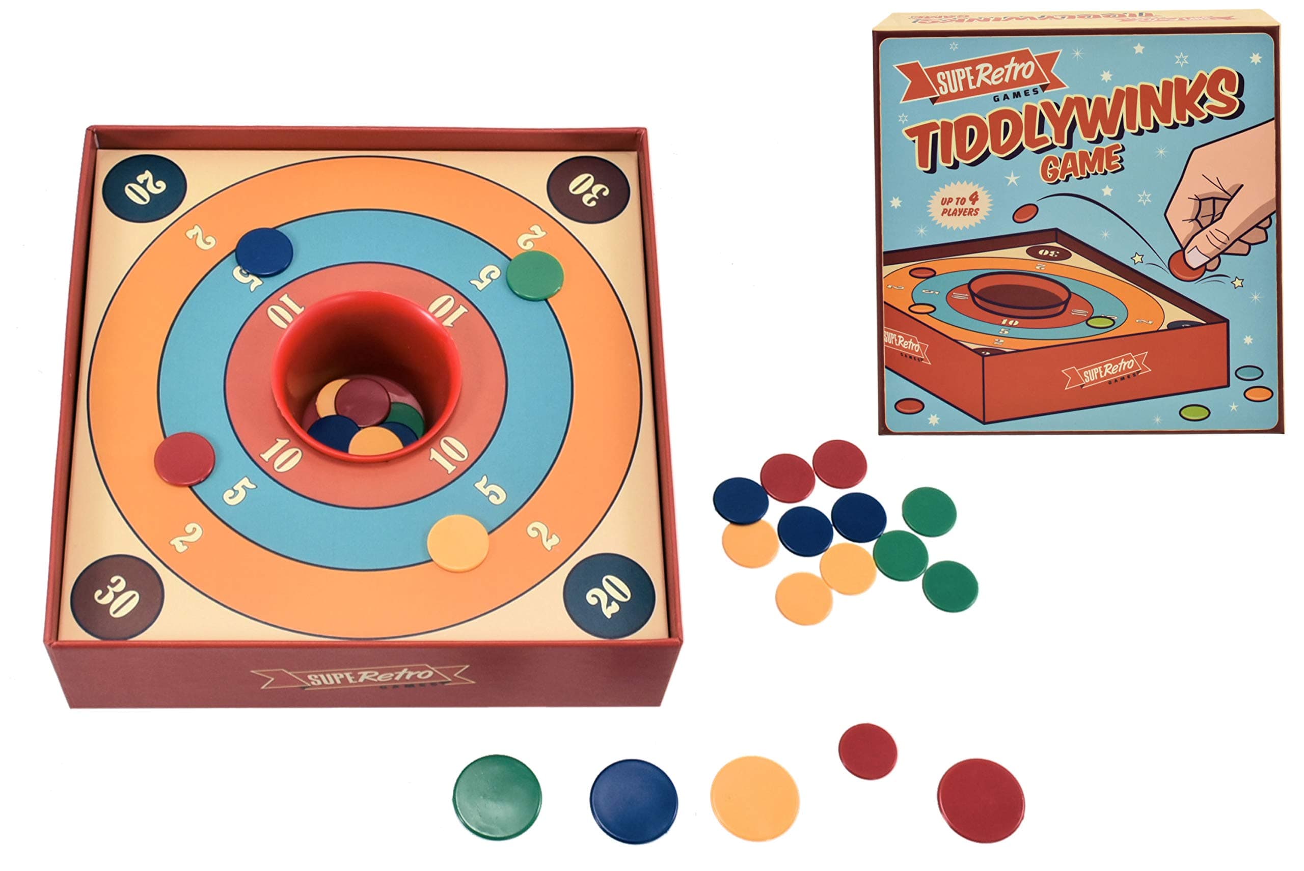 Superetro Tiddlywinks Classic Game