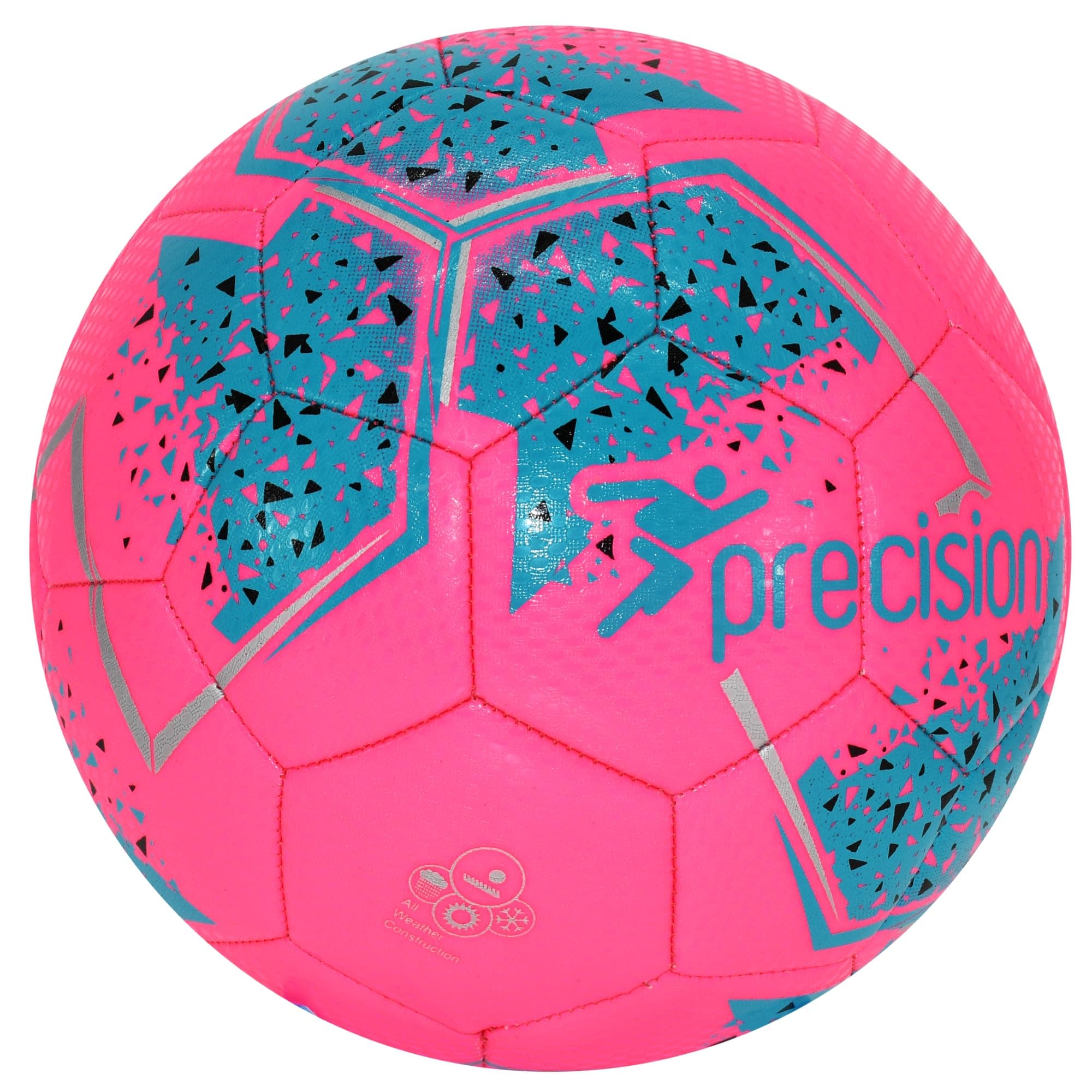 Precision Unisex Precision Fusion Mini Size 1 Training Ball, White, One Size UK