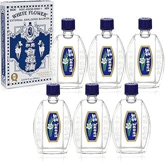 External Analgesic Balm Oil Pain Relief Oil 20ml/ 0.676fl Oz, Authentic US Import (6 Packs)