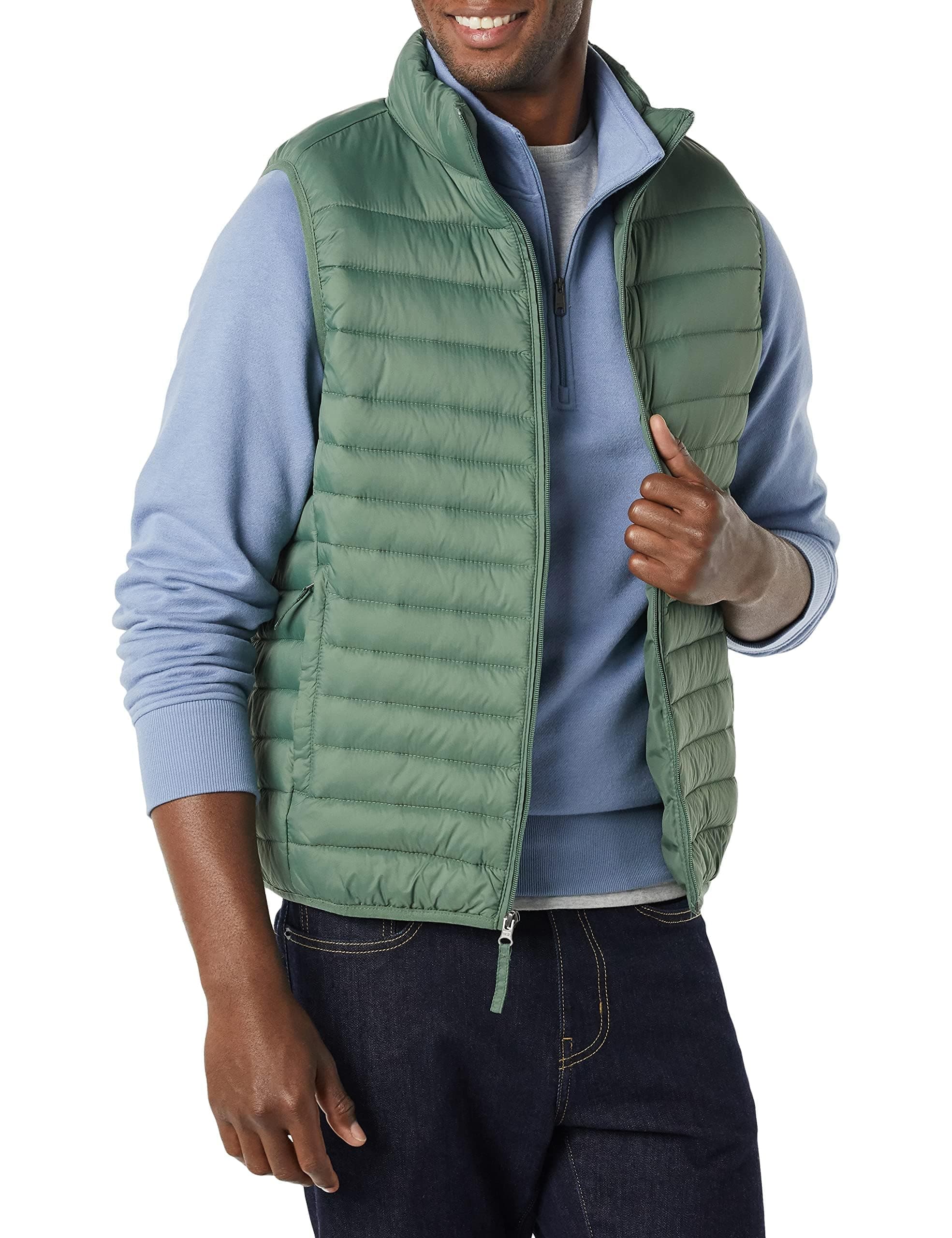 Men's Lightweight Water-Resistant Packable Puffer Vest