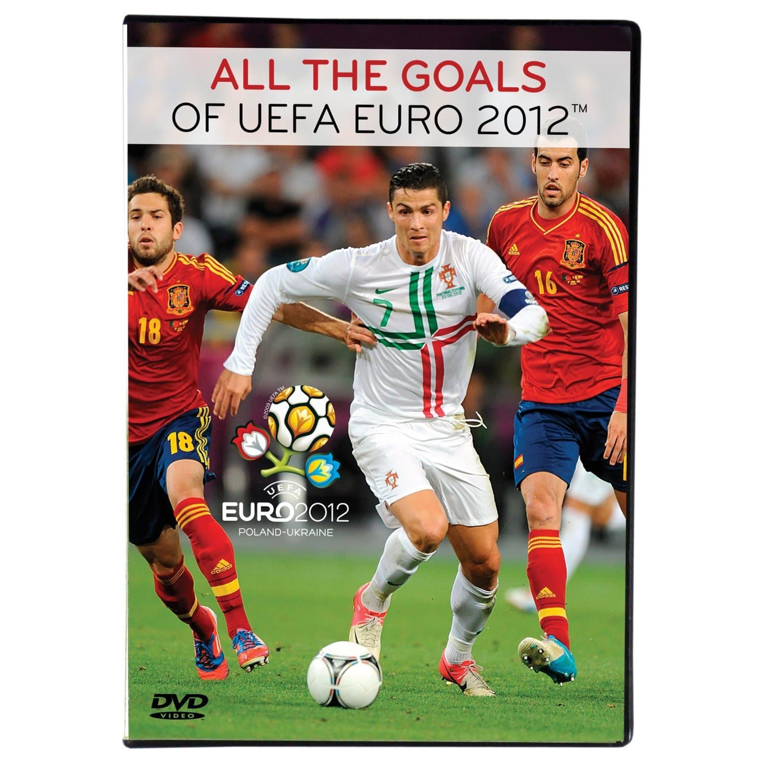 UEFA EURO 2012 All The Goals DVD