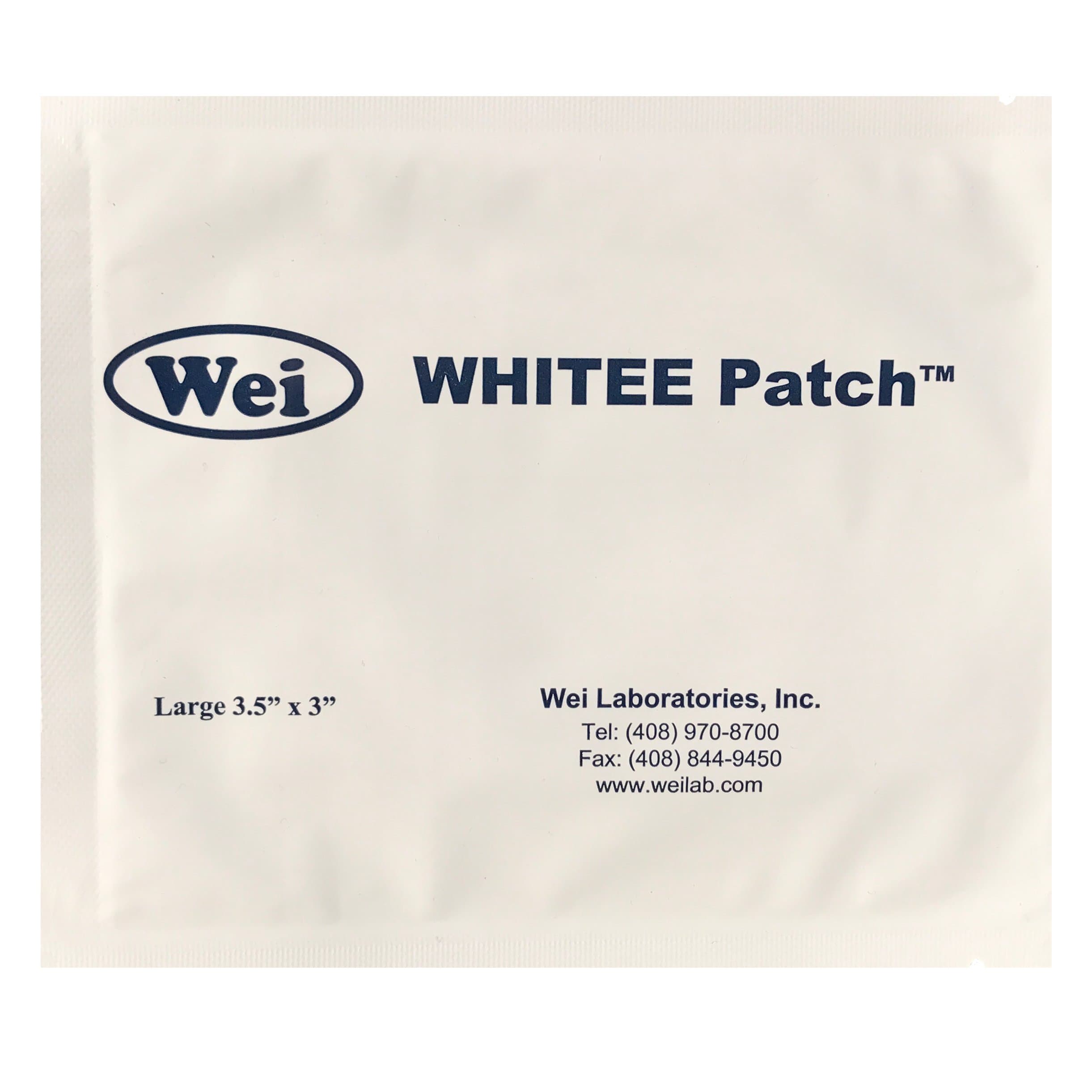 WHITEE Patch Large 3.5" x 3"